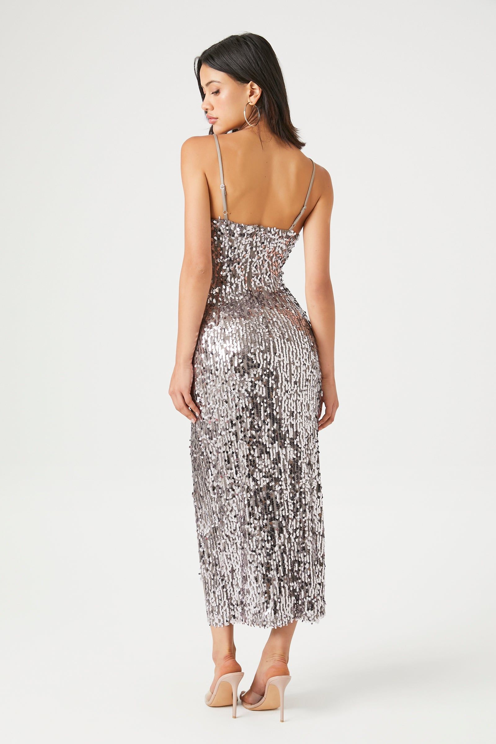 Metallic Sequin Midi Dress sold by Urban Planet product image thumbnail 7