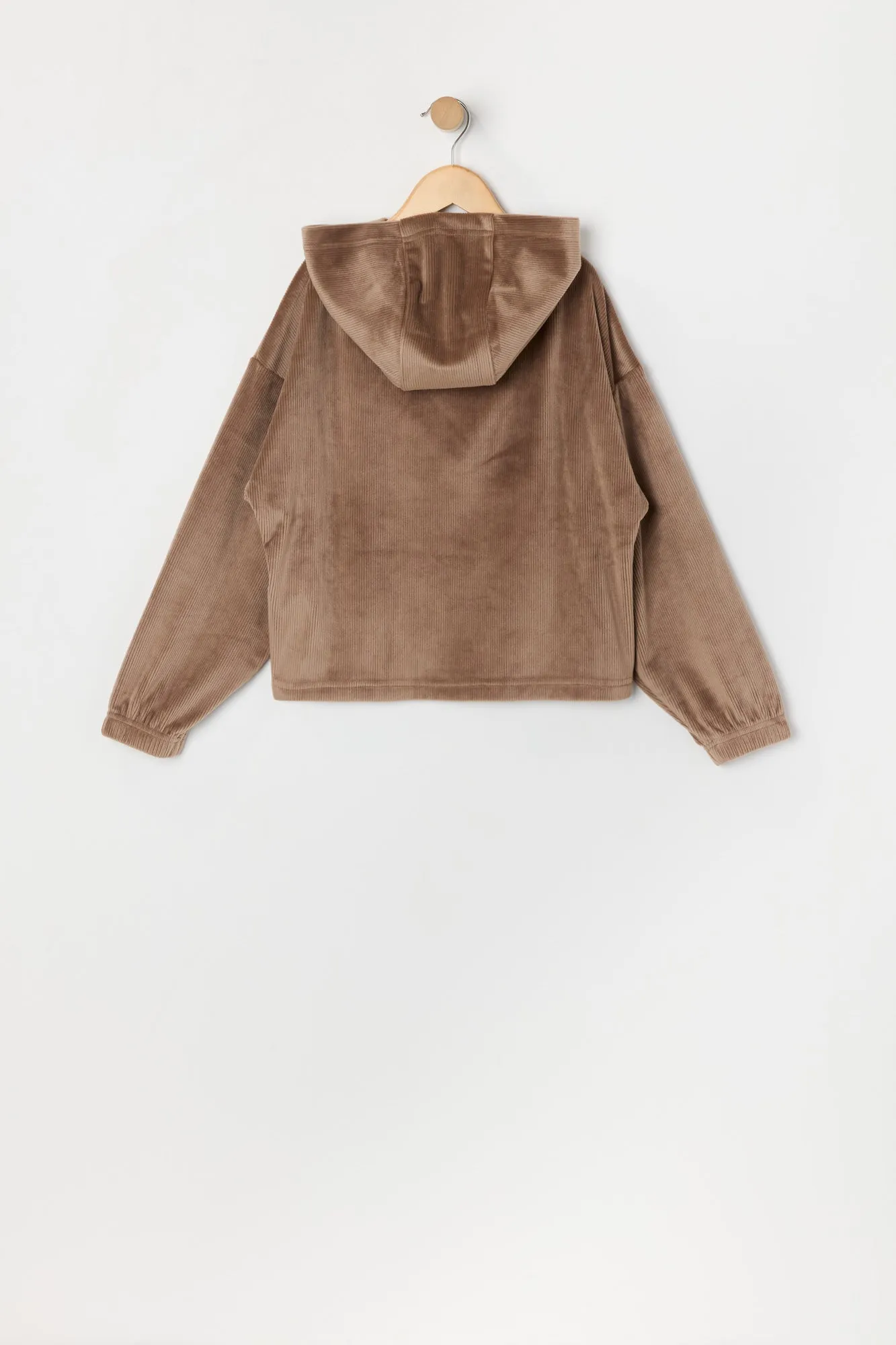 Haut à capuchon en velours côtelé pour fille sold by Urban Planet product image thumbnail 2