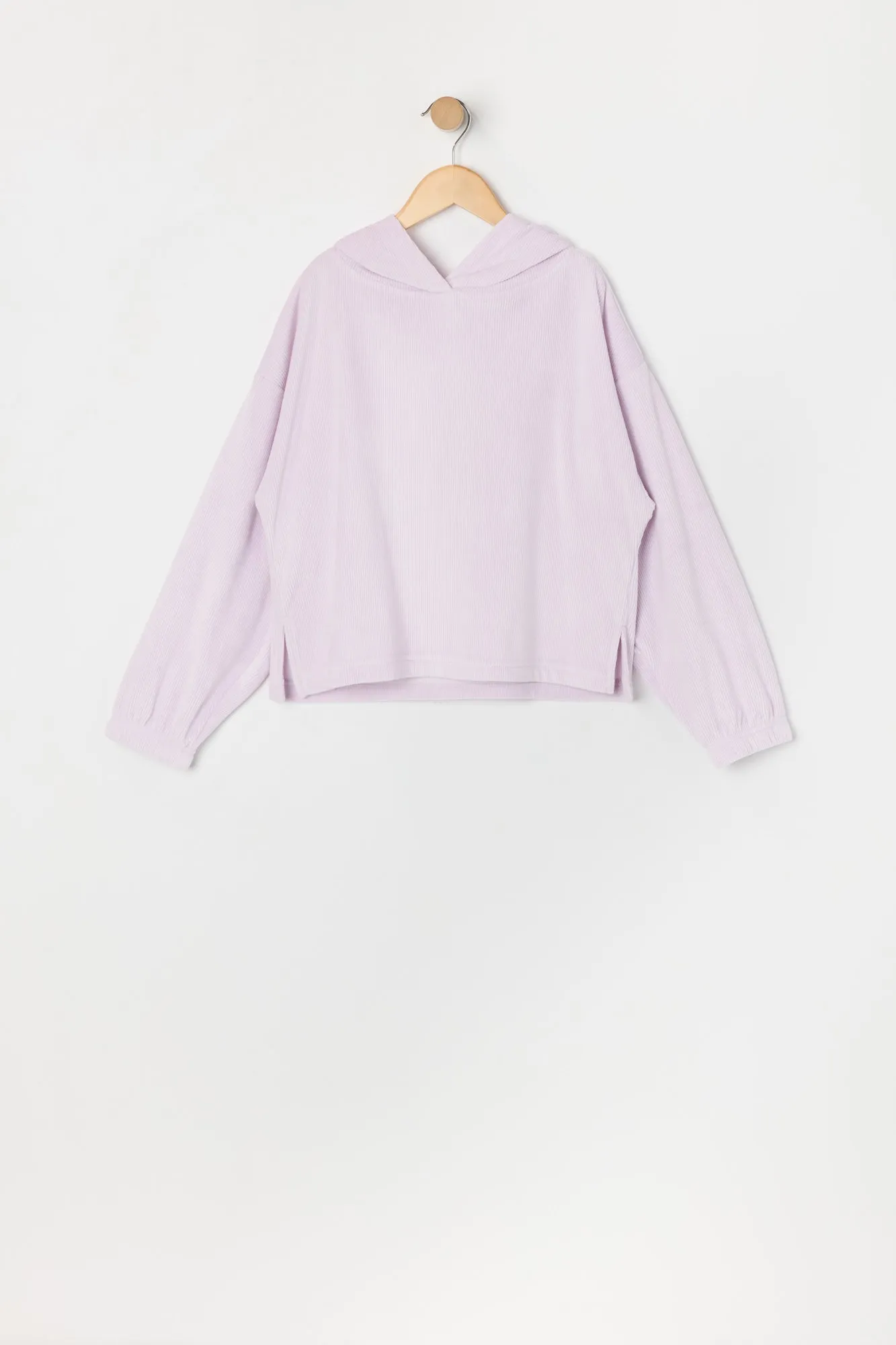 Haut à capuchon en velours côtelé pour fille sold by Urban Planet product image thumbnail 3