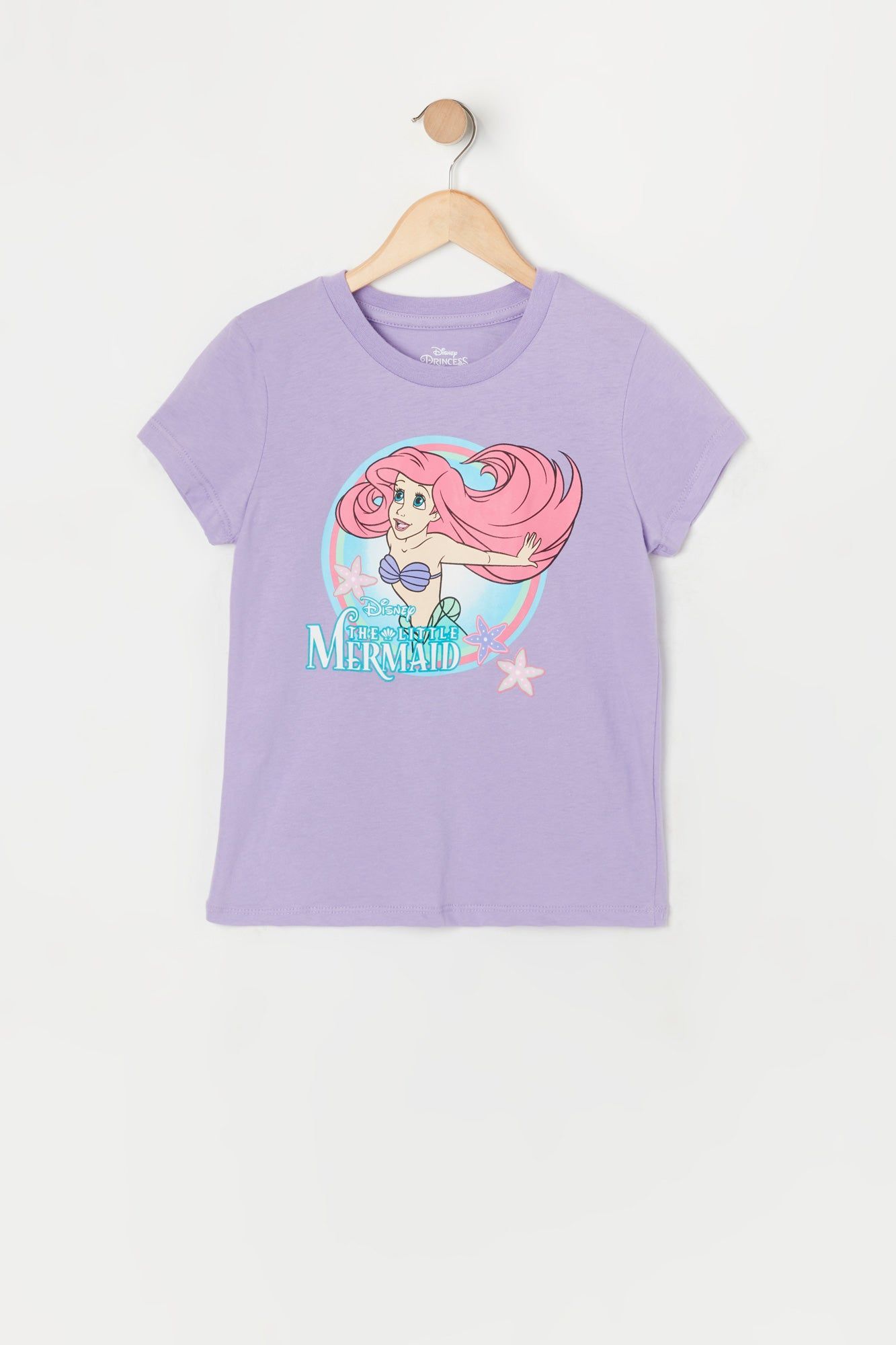 Girls The Little Mermaid Graphic T-shirt sold by Urban Planet