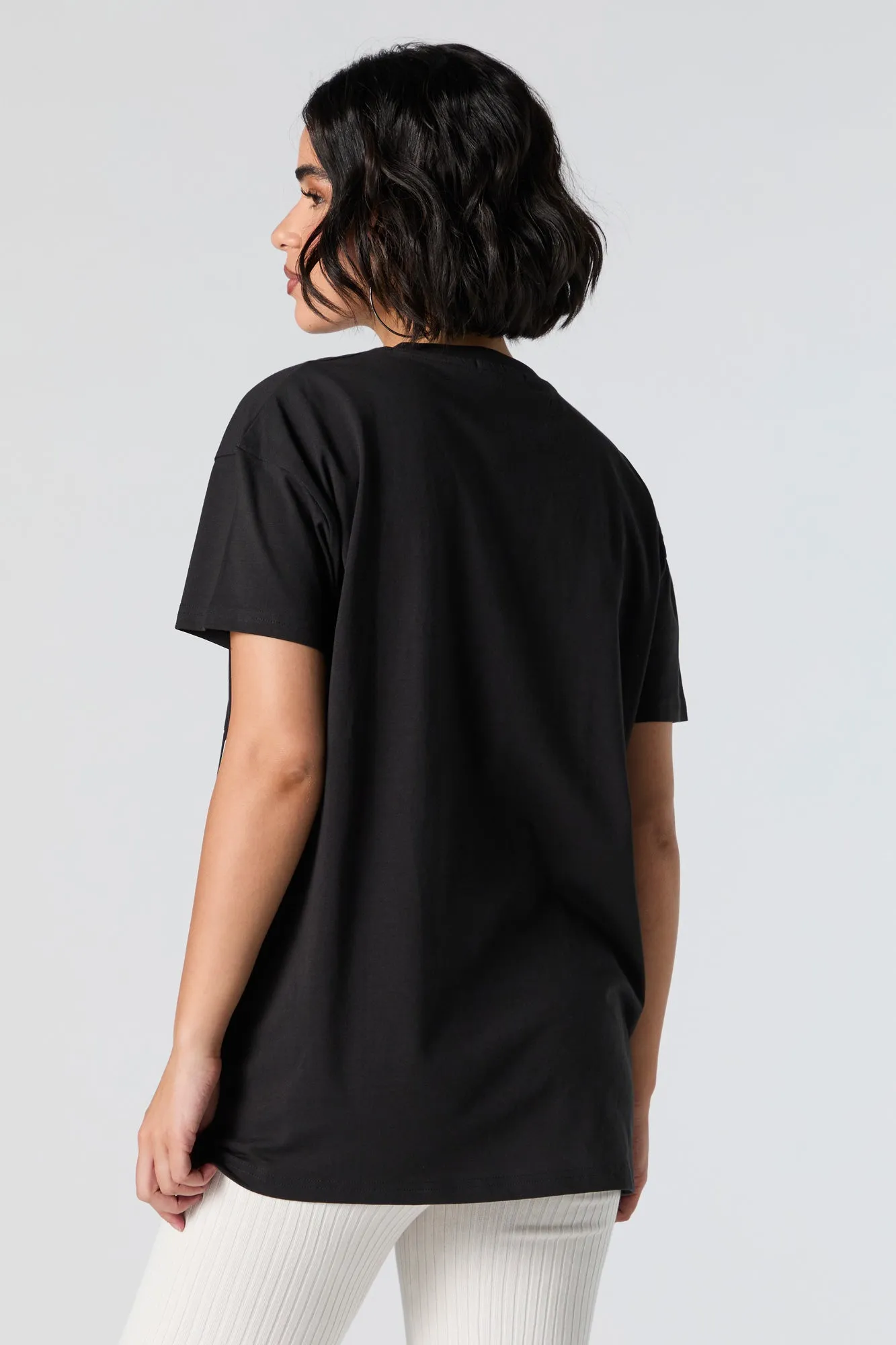 Los Angeles Embroidered T-Shirt sold by Urban Planet product image thumbnail 3