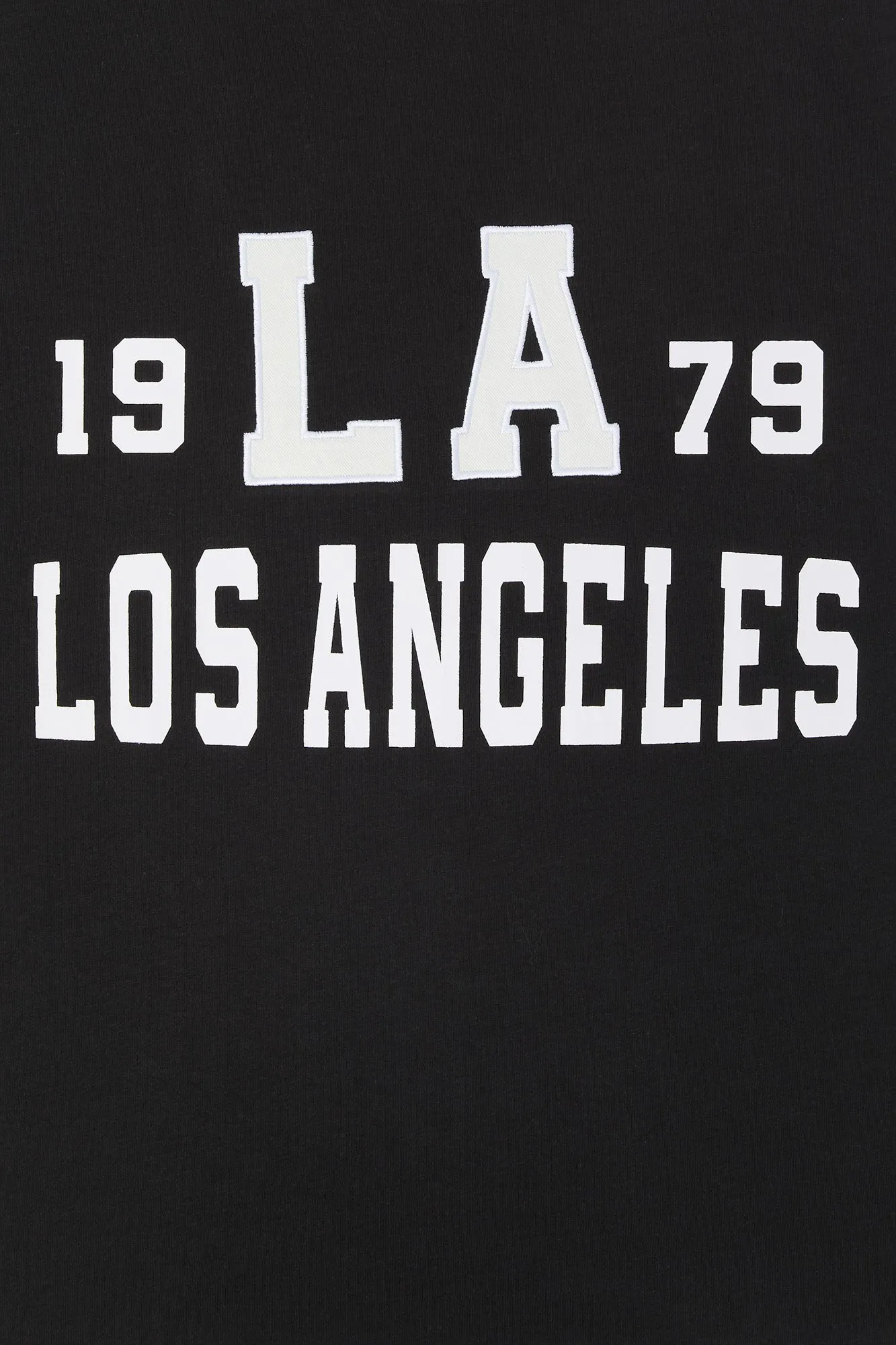 Los Angeles Embroidered T-Shirt sold by Urban Planet product image thumbnail 4
