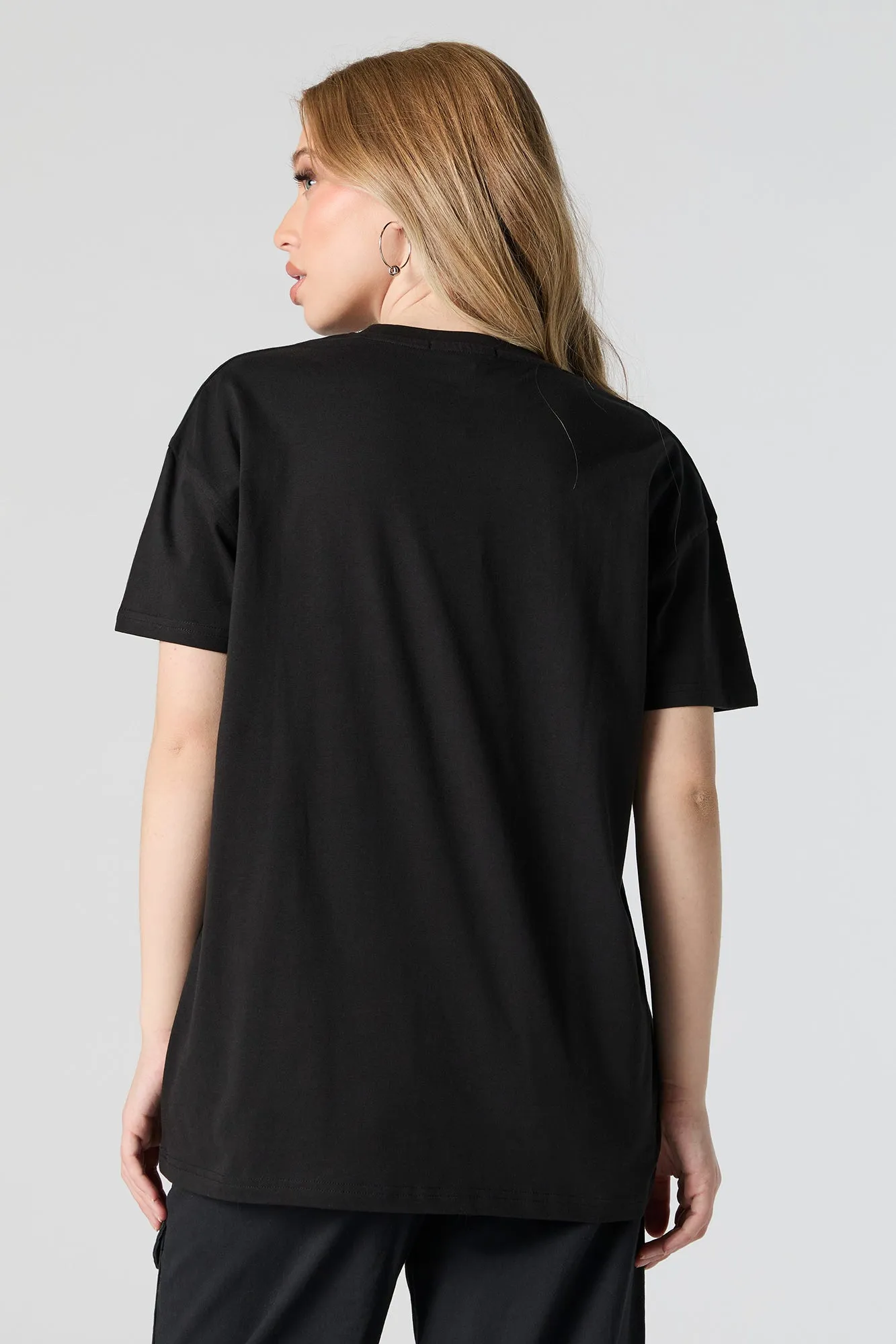 Los Angeles Embroidered T-Shirt sold by Urban Planet product image thumbnail 2