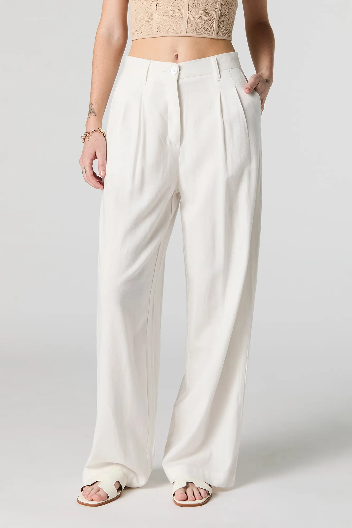 Linen Trouser sold by Urban Planet product image thumbnail 5