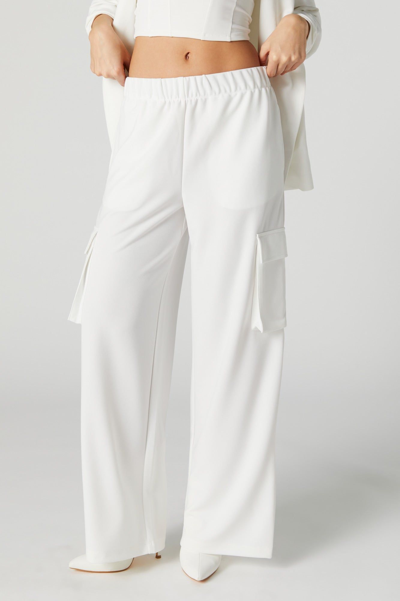 Pantalon cargo en crêpe sold by Urban Planet product image thumbnail 5