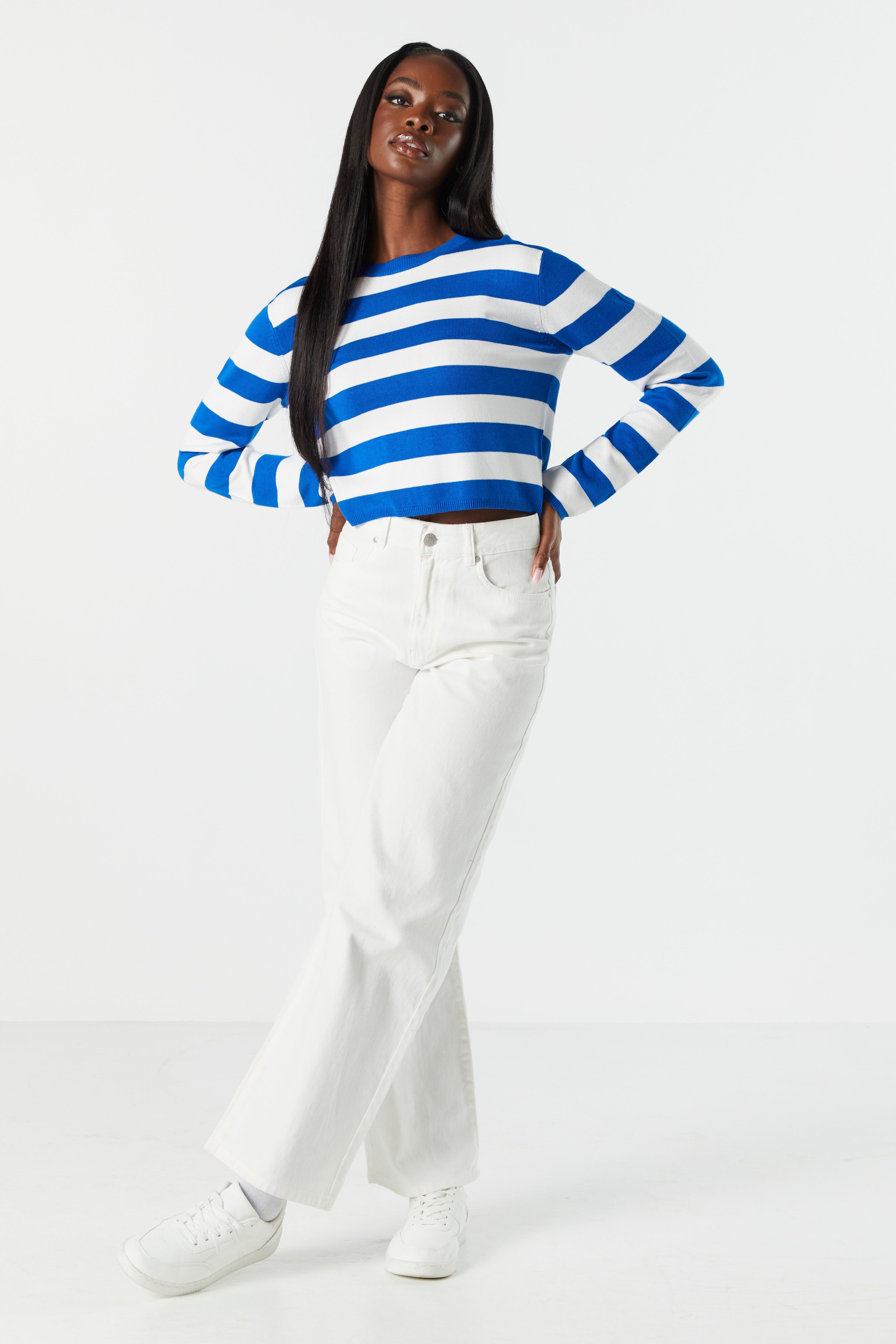 Chandail large rayé sold by Urban Planet product image thumbnail 3