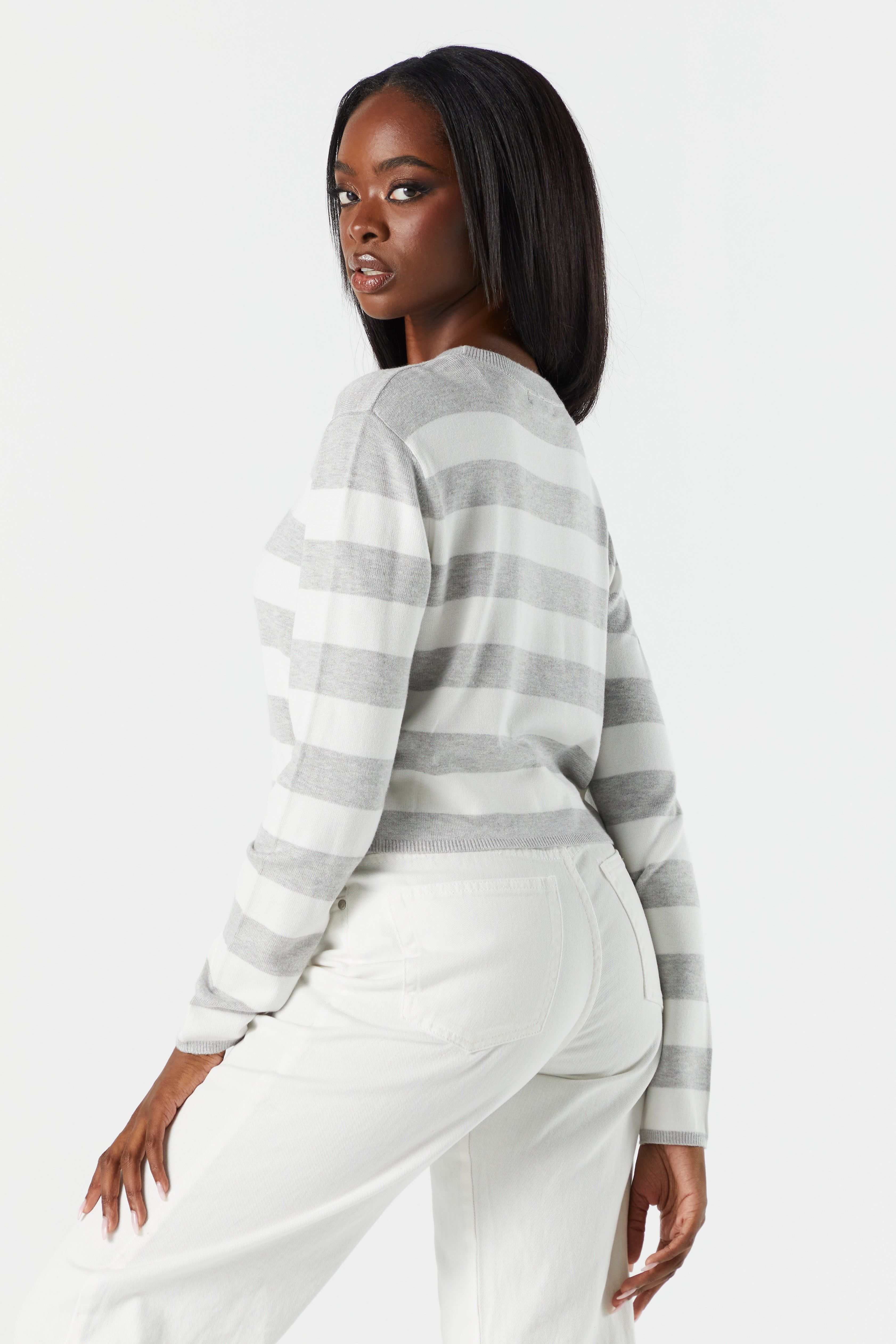 Chandail large rayé sold by Urban Planet product image thumbnail 5