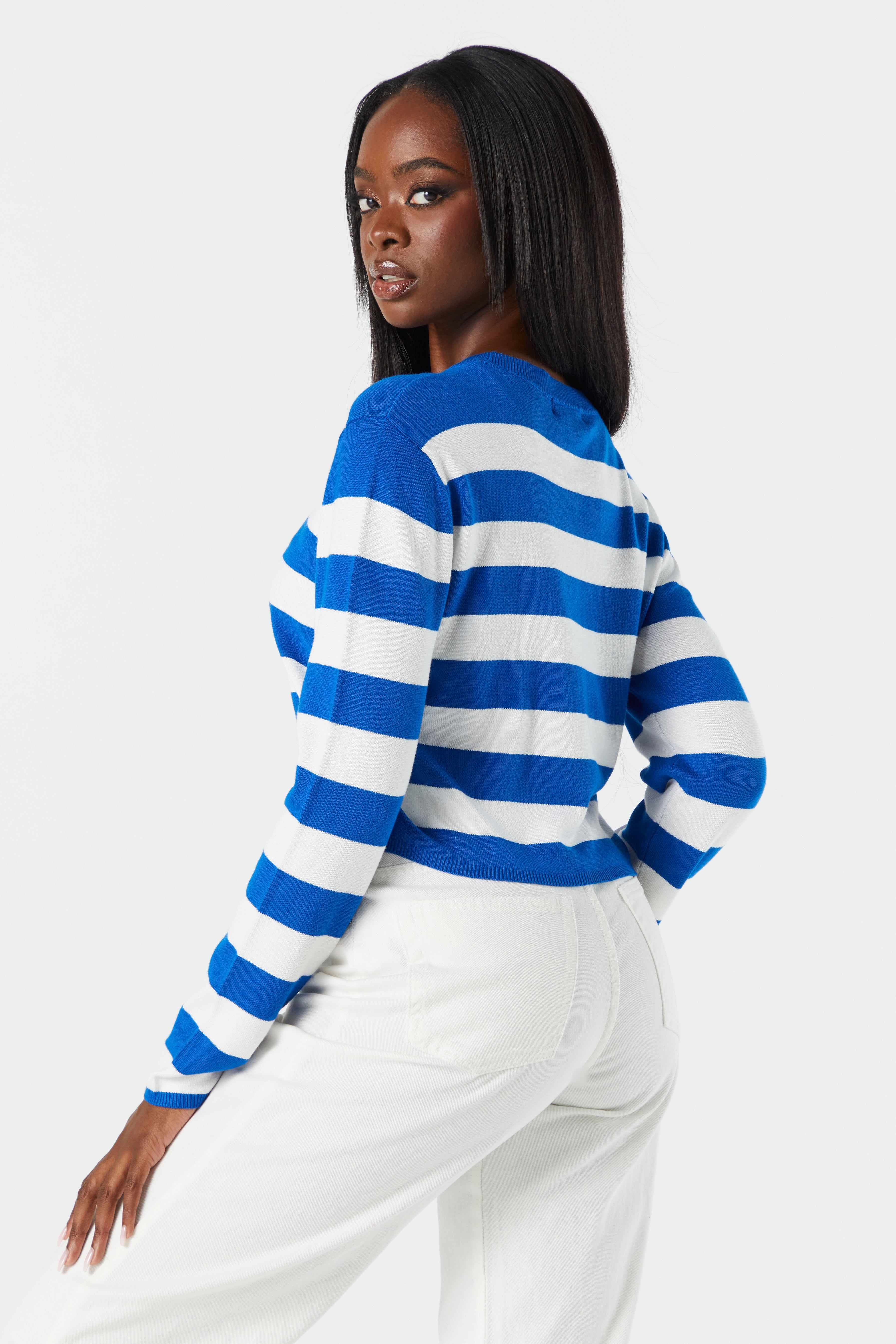 Chandail large rayé sold by Urban Planet product image thumbnail 2