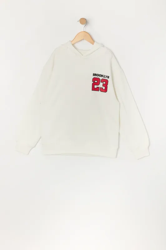 Brooklyn 23 Graphic Fleece Hoodie sold by Urban Planet