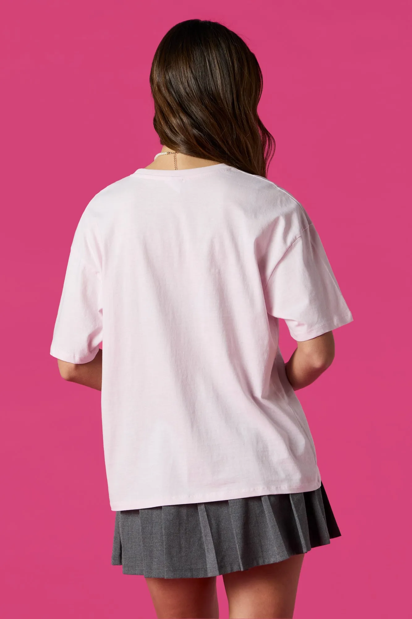 Barbie™ Los Angeles Graphic Boyfriend T-Shirt sold by Urban Planet product image thumbnail 4