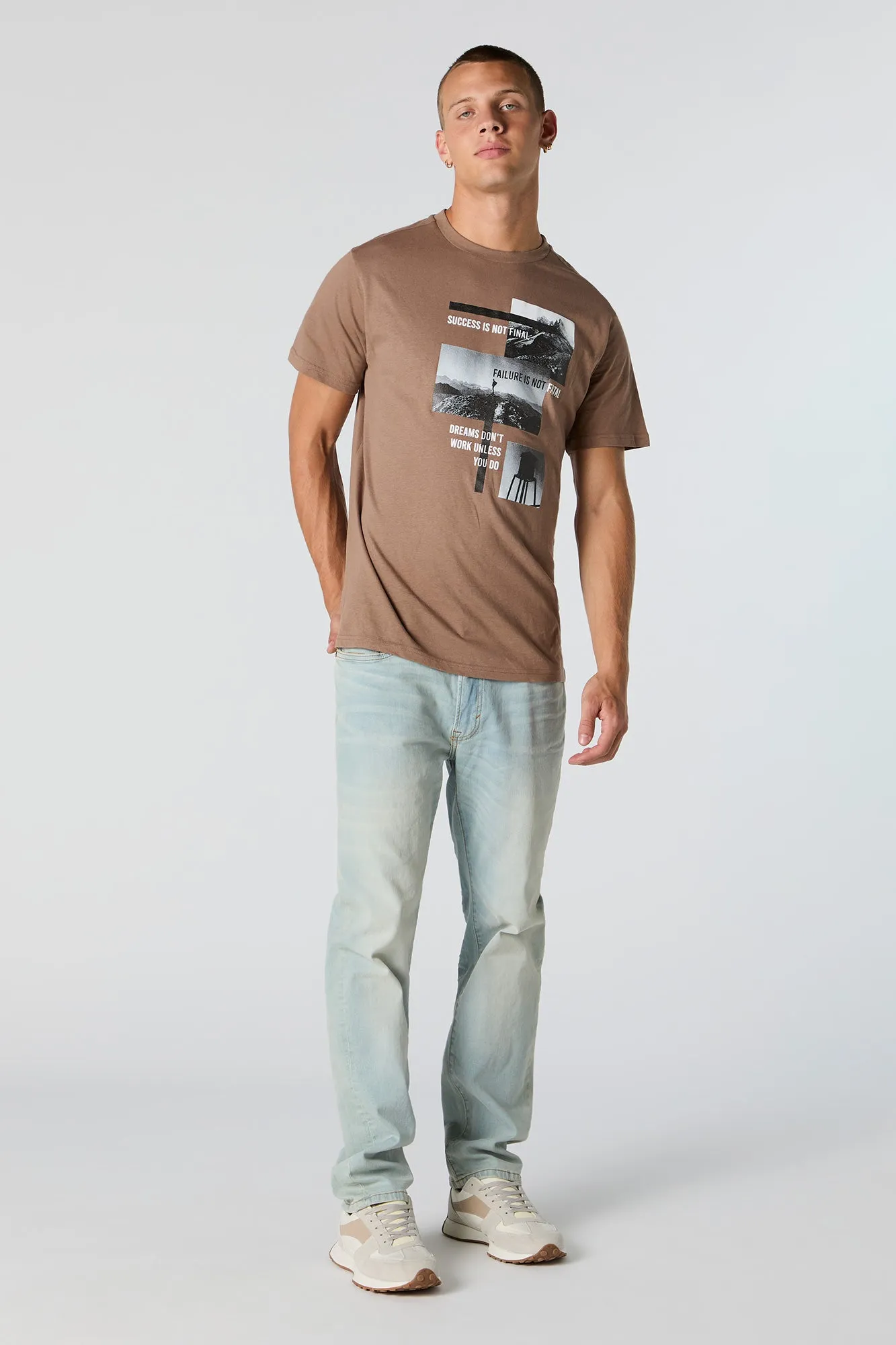 Success Is Not Final Graphic T-Shirt sold by Urban Planet product image thumbnail 2