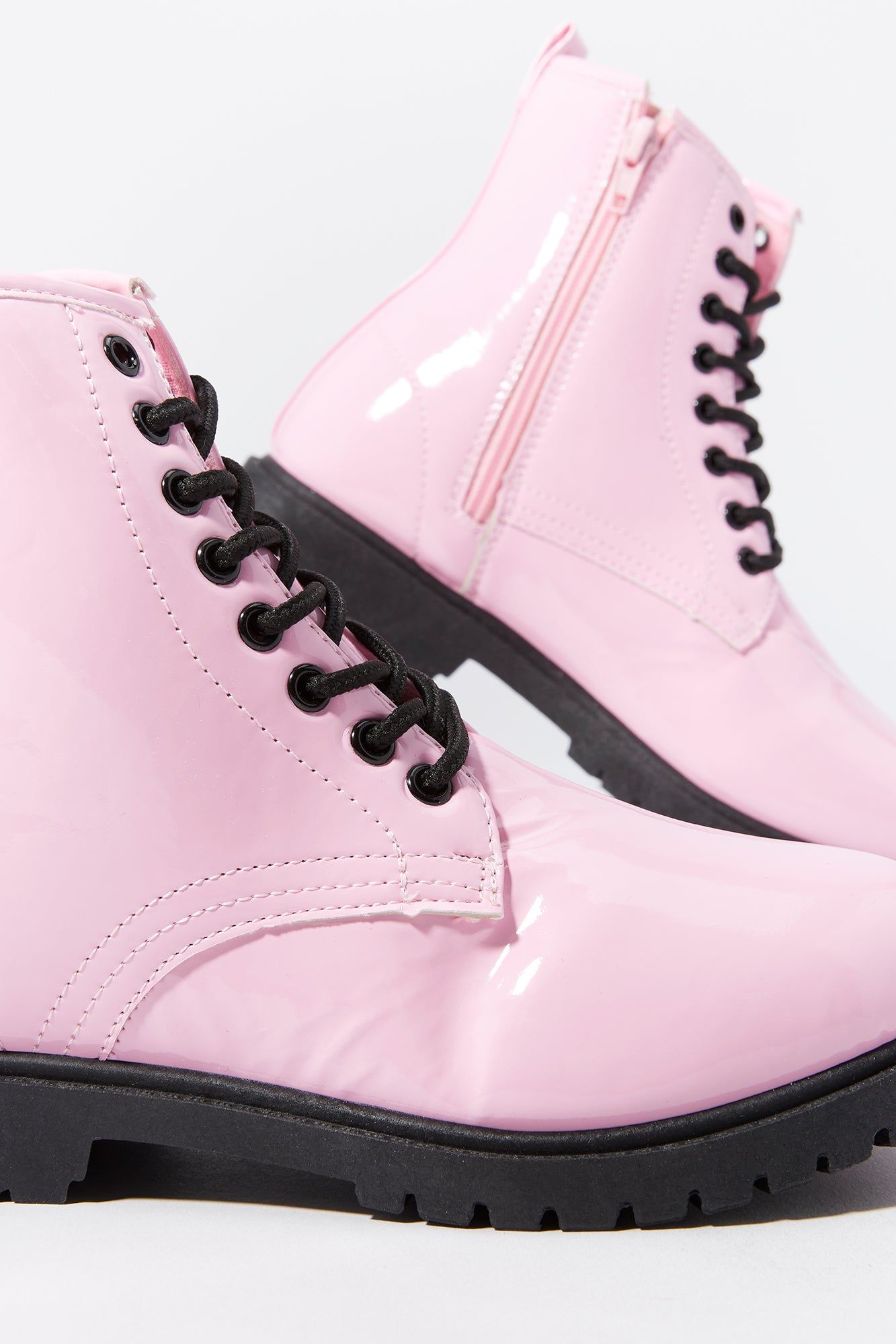 Girls Faux-Leather Combat Boot sold by Urban Planet product image thumbnail 11