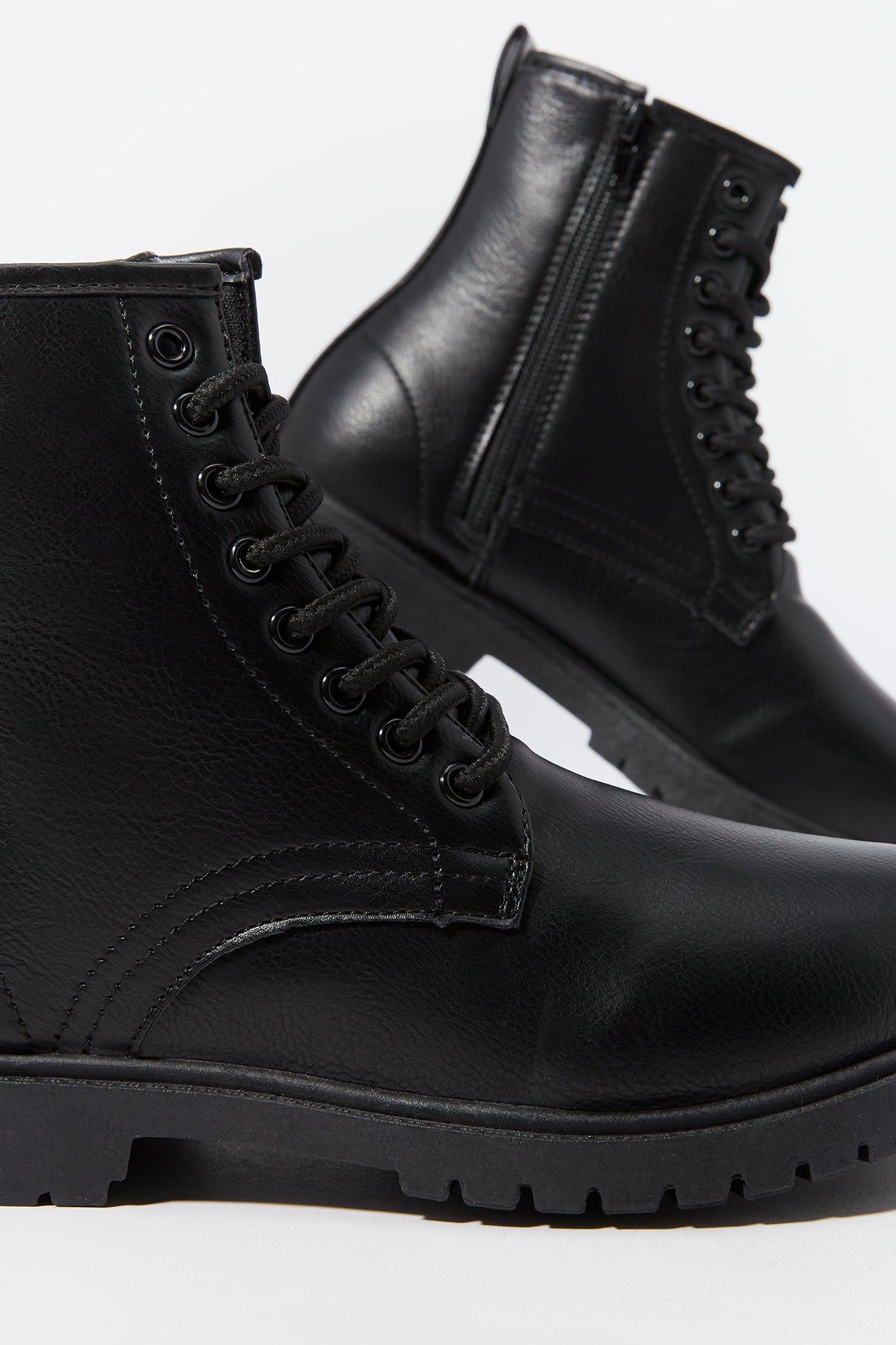 Girls Faux-Leather Combat Boot sold by Urban Planet product image thumbnail 4