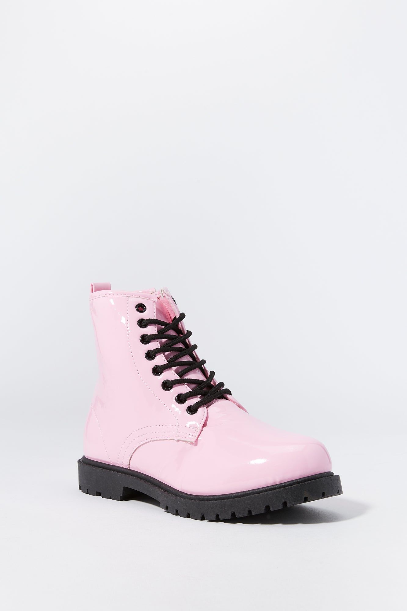 Girls Faux-Leather Combat Boot sold by Urban Planet product image thumbnail 9