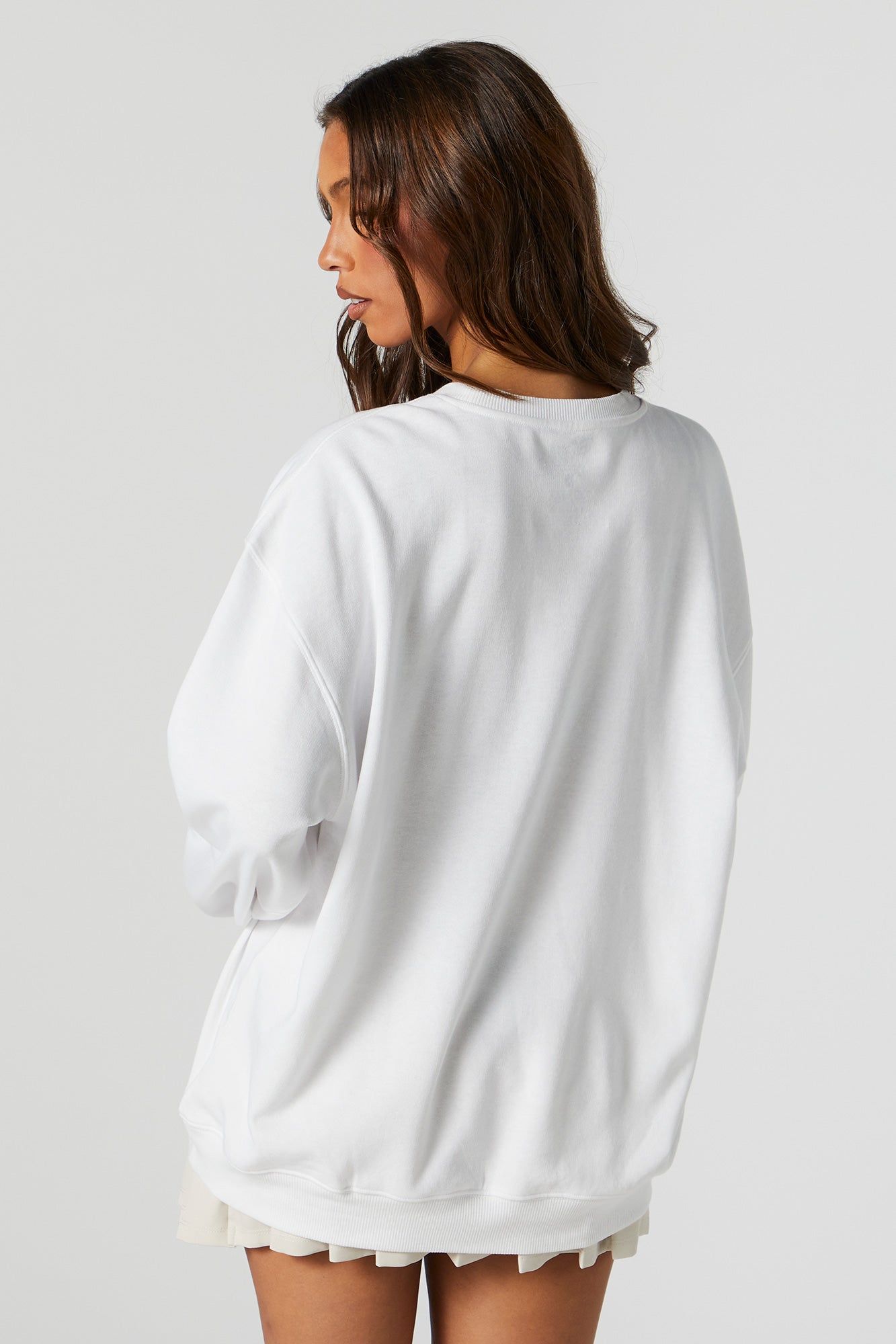 It's Too Peoply Outside Graphic Boyfriend Sweatshirt sold by Urban Planet product image thumbnail 2