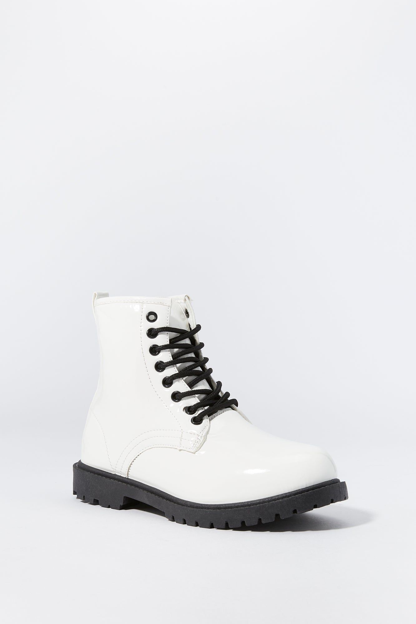 Girls Faux-Leather Combat Boot sold by Urban Planet product image thumbnail 6