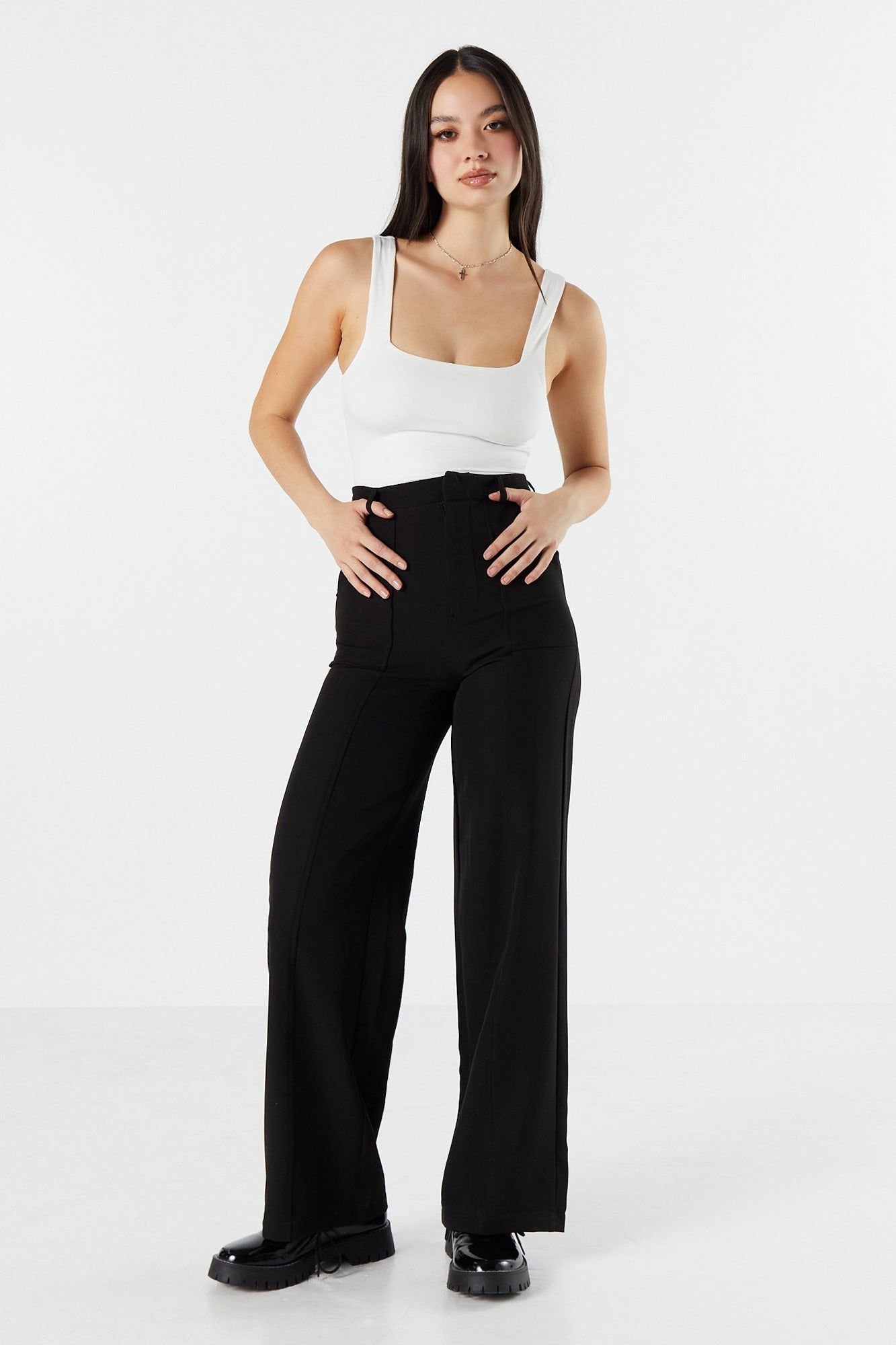 Square Neck Contour Bodysuit sold by Urban Planet product image thumbnail 20