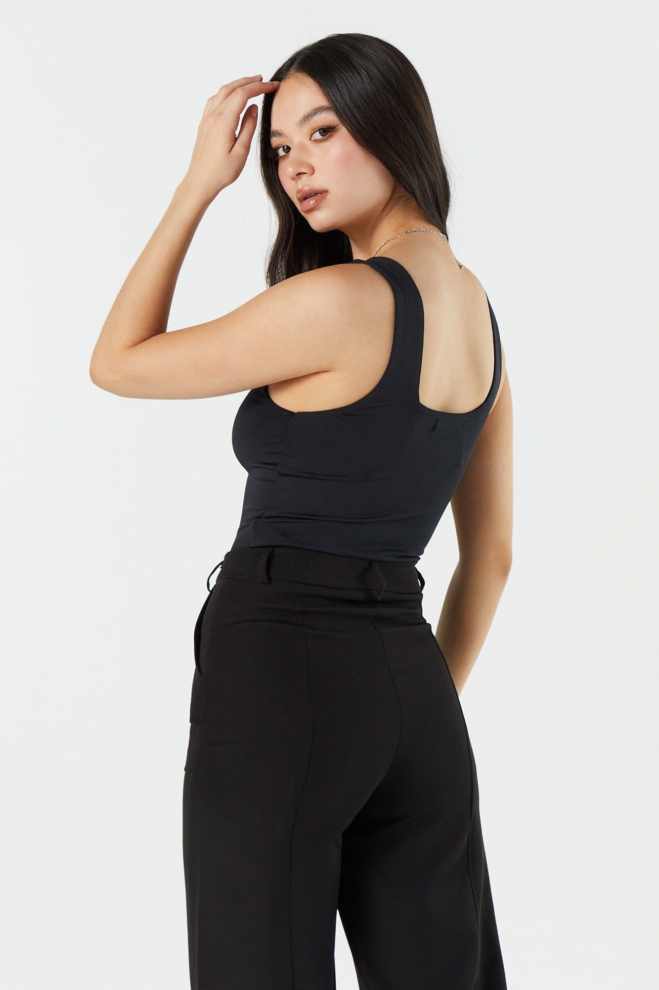 Square Neck Contour Bodysuit sold by Urban Planet product image thumbnail 7
