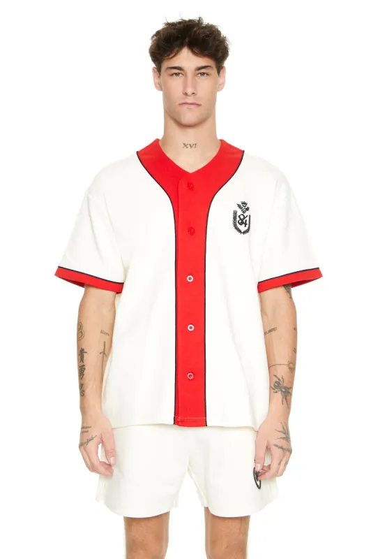 Jersey de baseball avec motif brodé 84 sold by Urban Planet