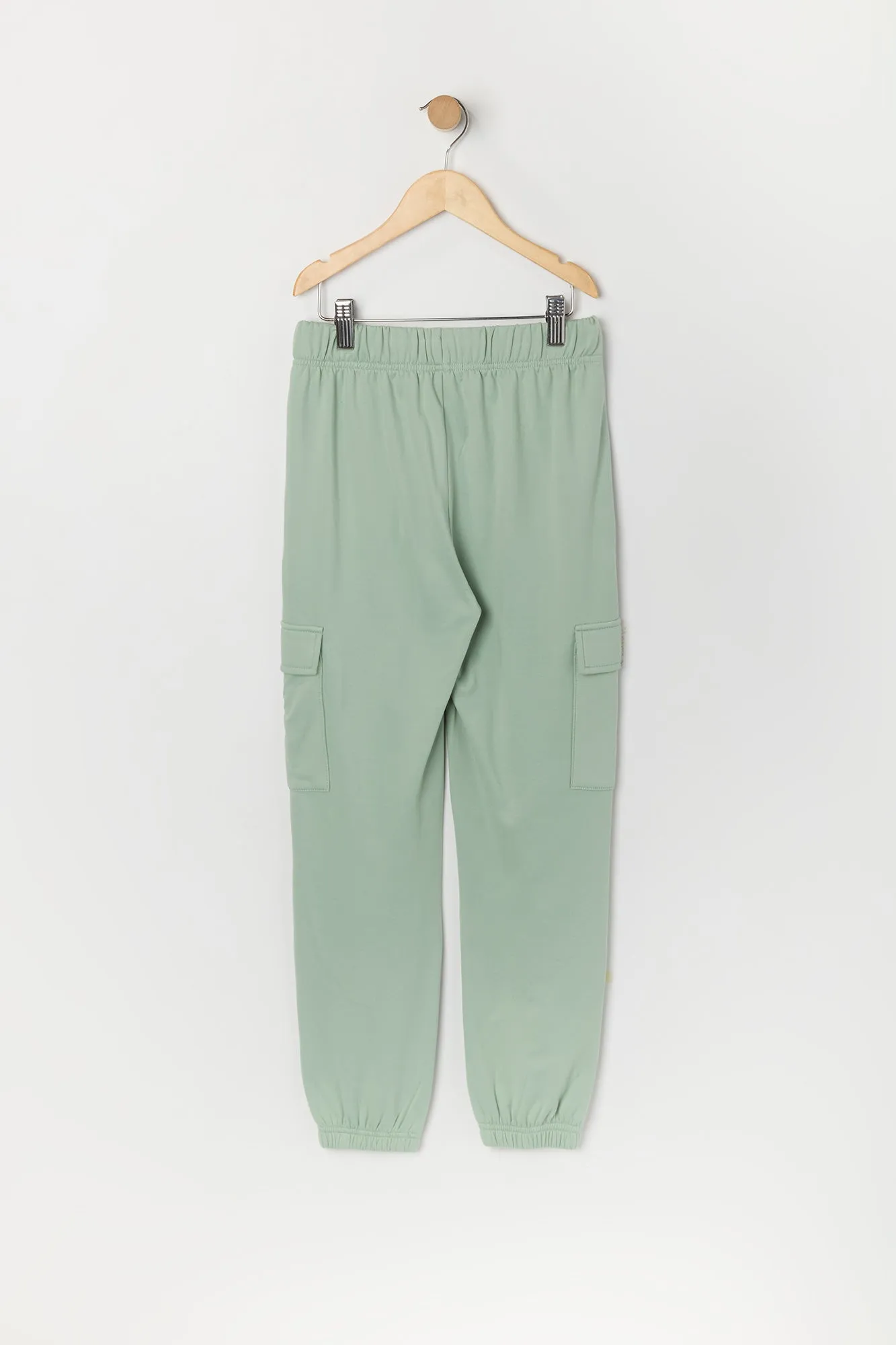 Girls Fleece Cargo Jogger sold by Urban Planet product image thumbnail 4