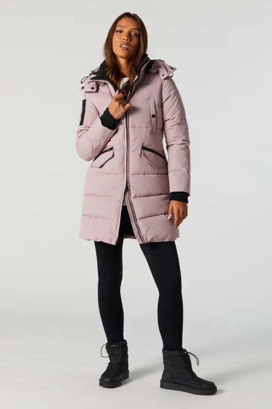Storm Mountain Quilted Parka sold by Urban Planet
