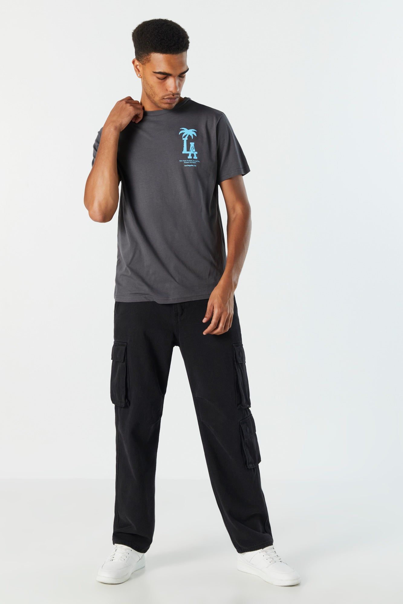 LA Graphic T-Shirt sold by Urban Planet product image thumbnail 4