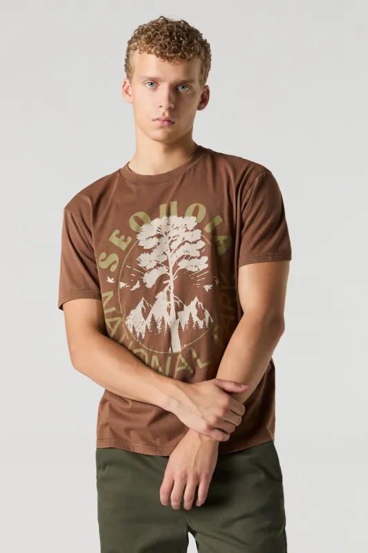 T-shirt à imprimé National Park sold by Urban Planet