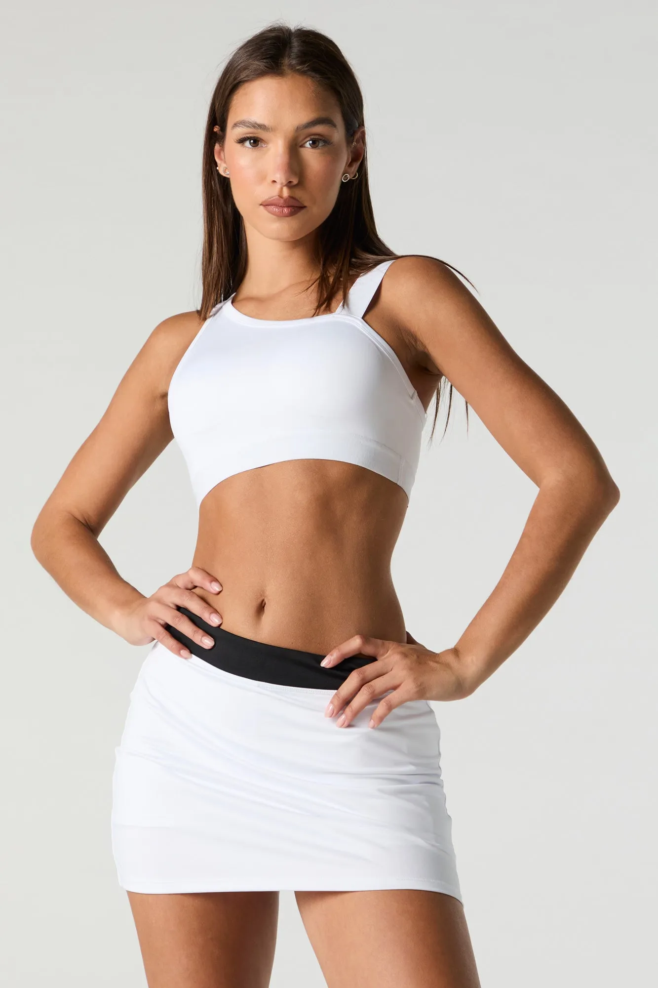 Active Fitted Side Pocket Tennis Skort sold by Urban Planet