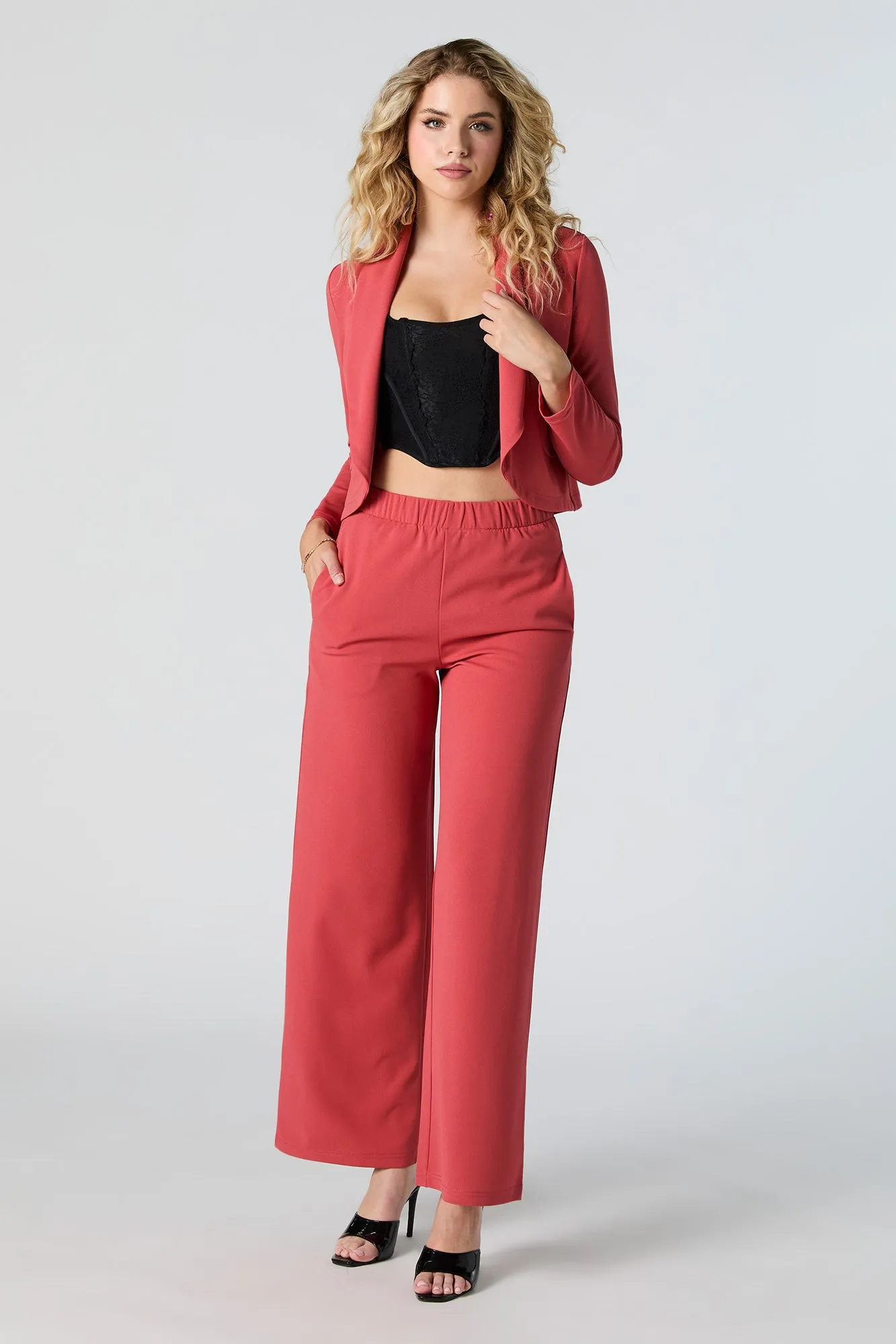 High Rise Flowy Dress Pant sold by Urban Planet product image thumbnail 4