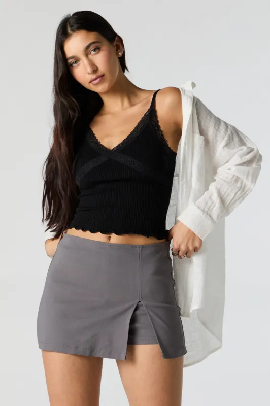 Minijupe-short avec fente sold by Urban Planet