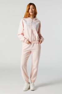 San Diego Embroidered Zip-Up Hoodie sold by Urban Planet