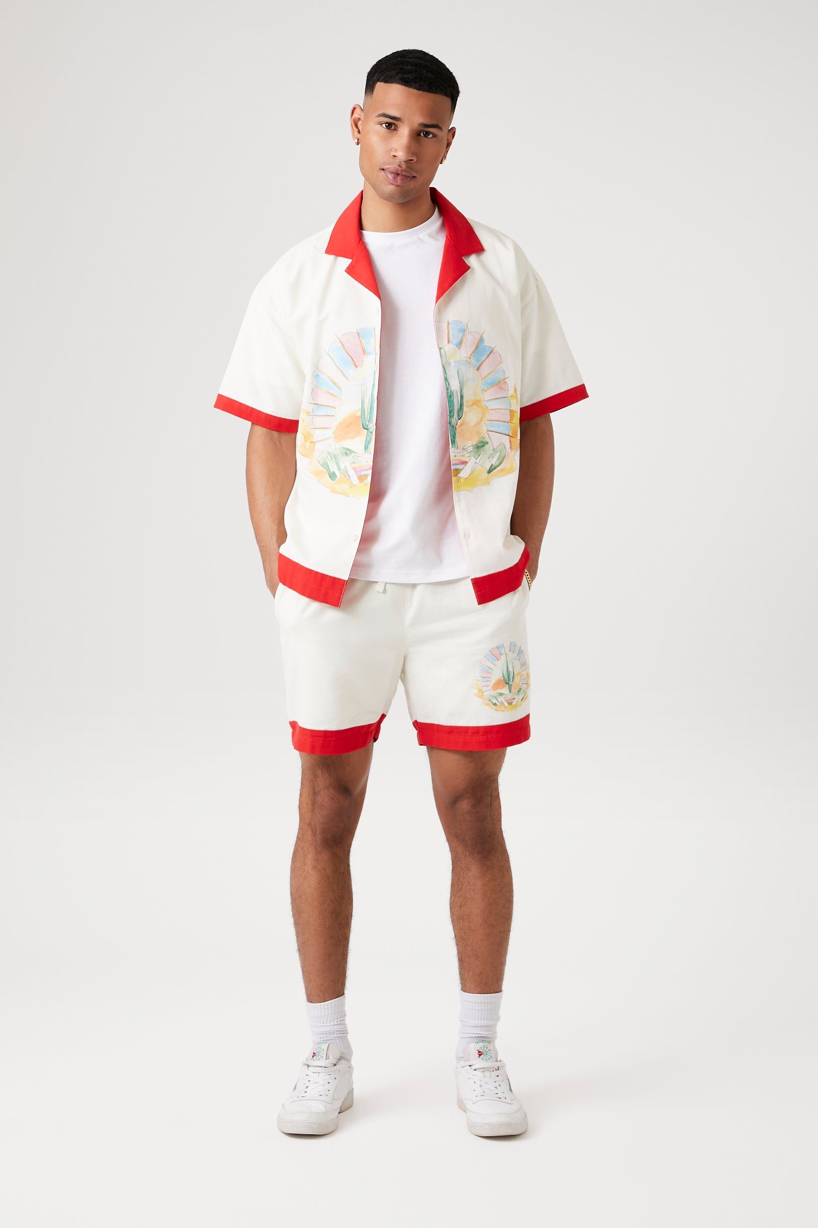 Desert Graphic Drawstring Short sold by Urban Planet product image thumbnail 5