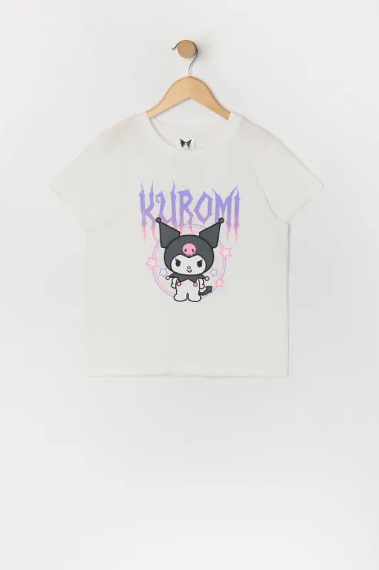 T-shirt à imprimé Kuromi pour fille sold by Urban Planet