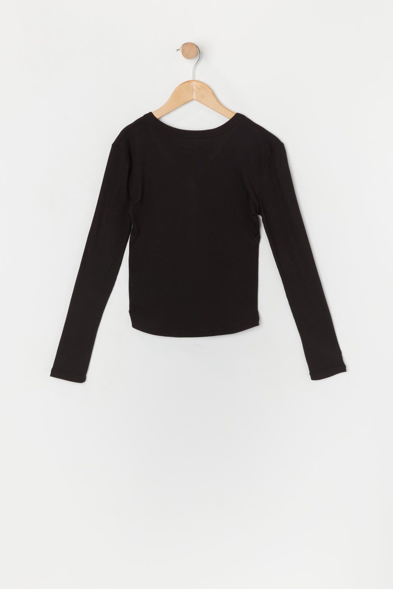 Haut Henley côtelé à manches longues pour fille sold by Urban Planet product image thumbnail 4