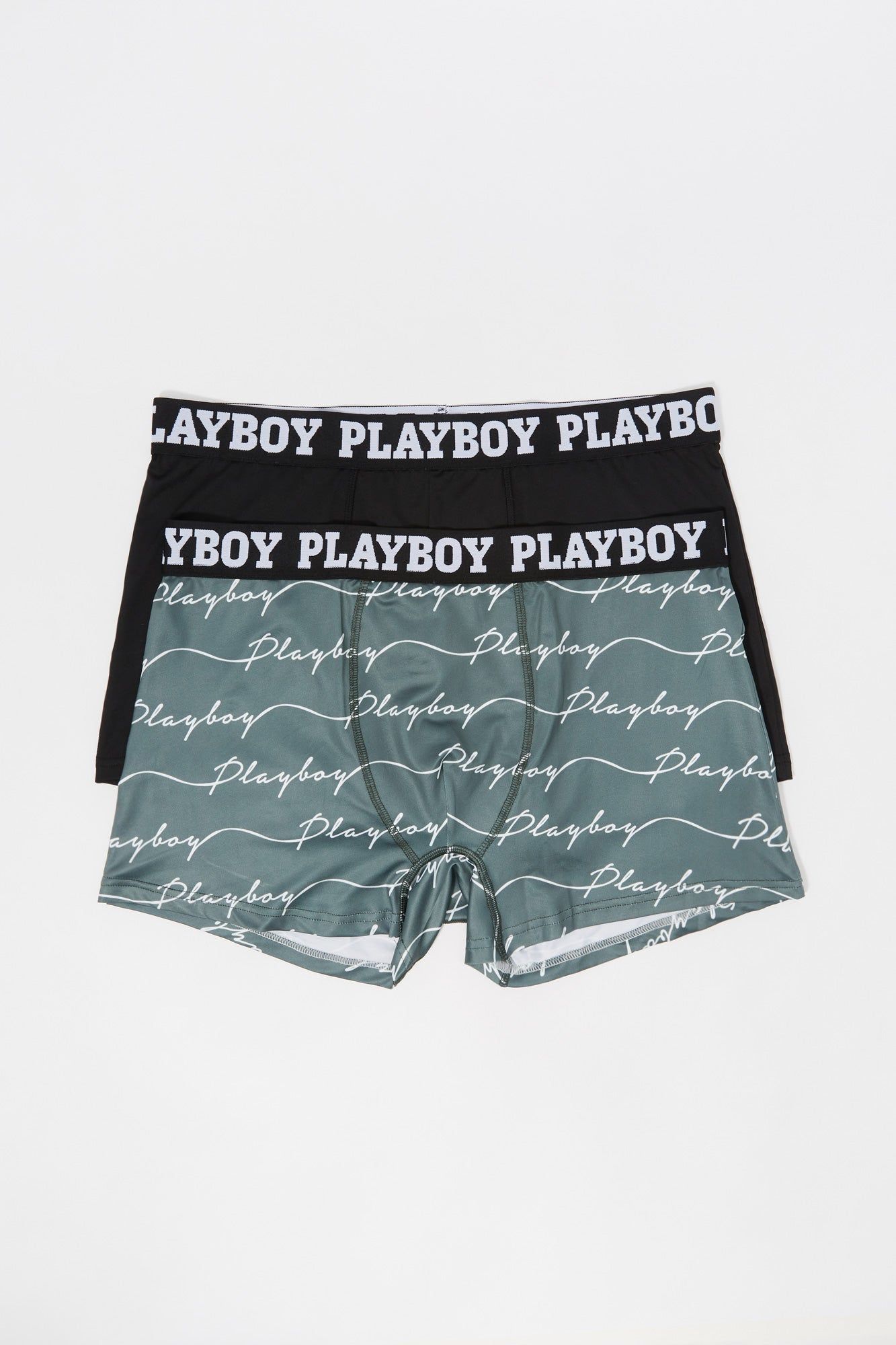 Caleçon à imprimé Playboy Vert (Paquet de 2) sold by Urban Planet product image thumbnail 2