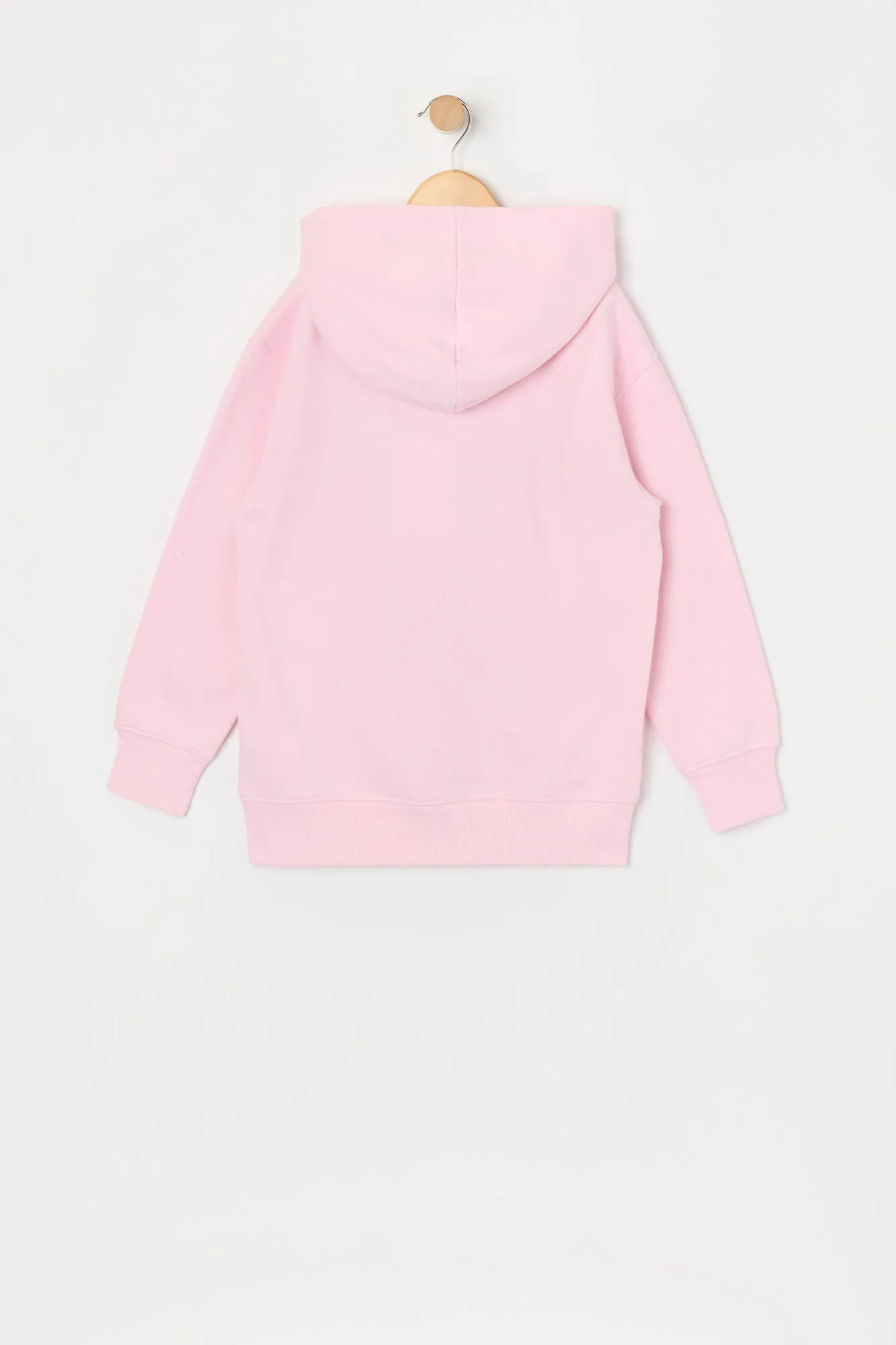 Girls NYC Dreamer Chenille Embroidered Fleece Hoodie sold by Urban Planet product image thumbnail 2