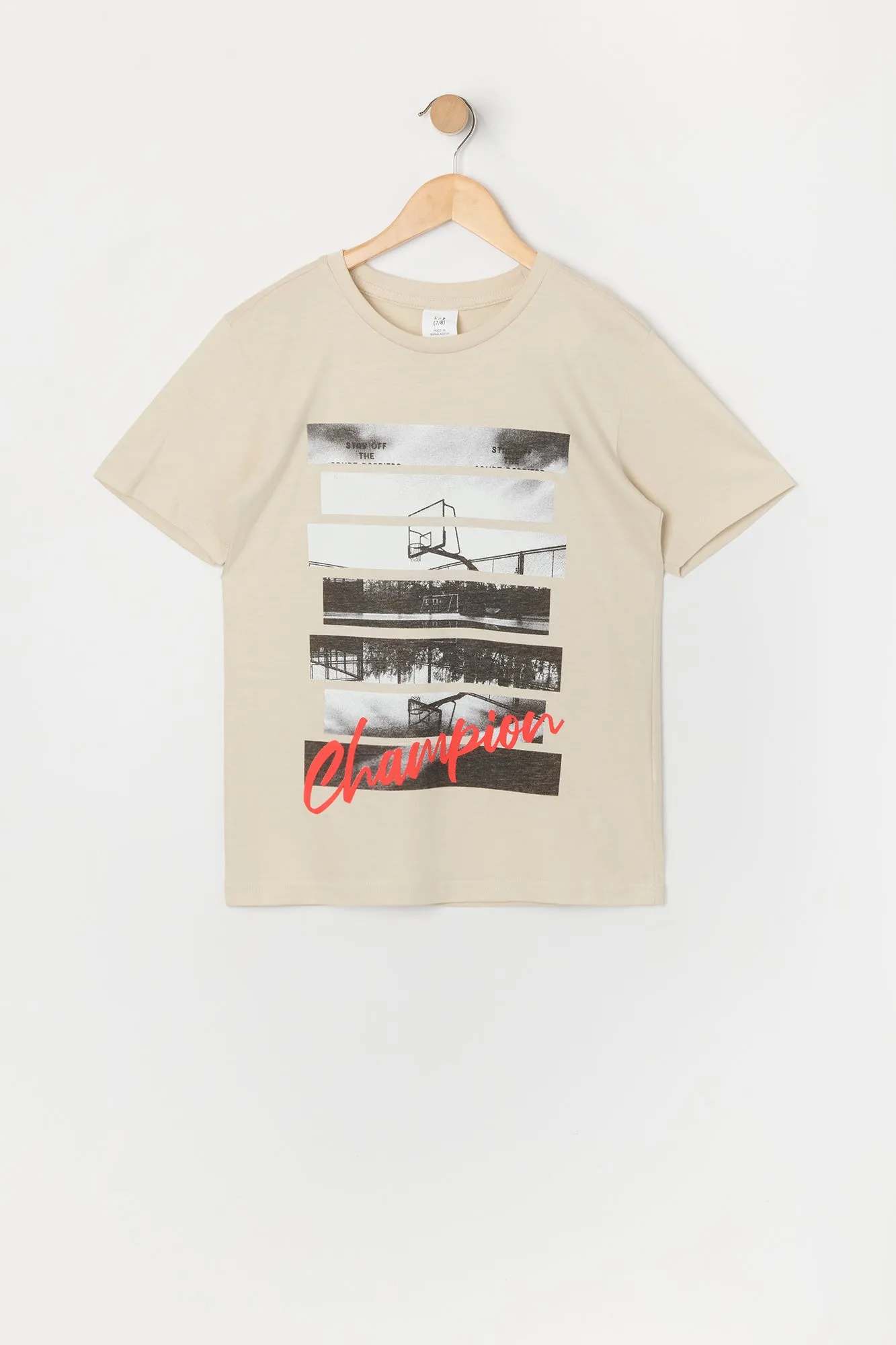 T-shirt à imprimé Champion pour garçon sold by Urban Planet