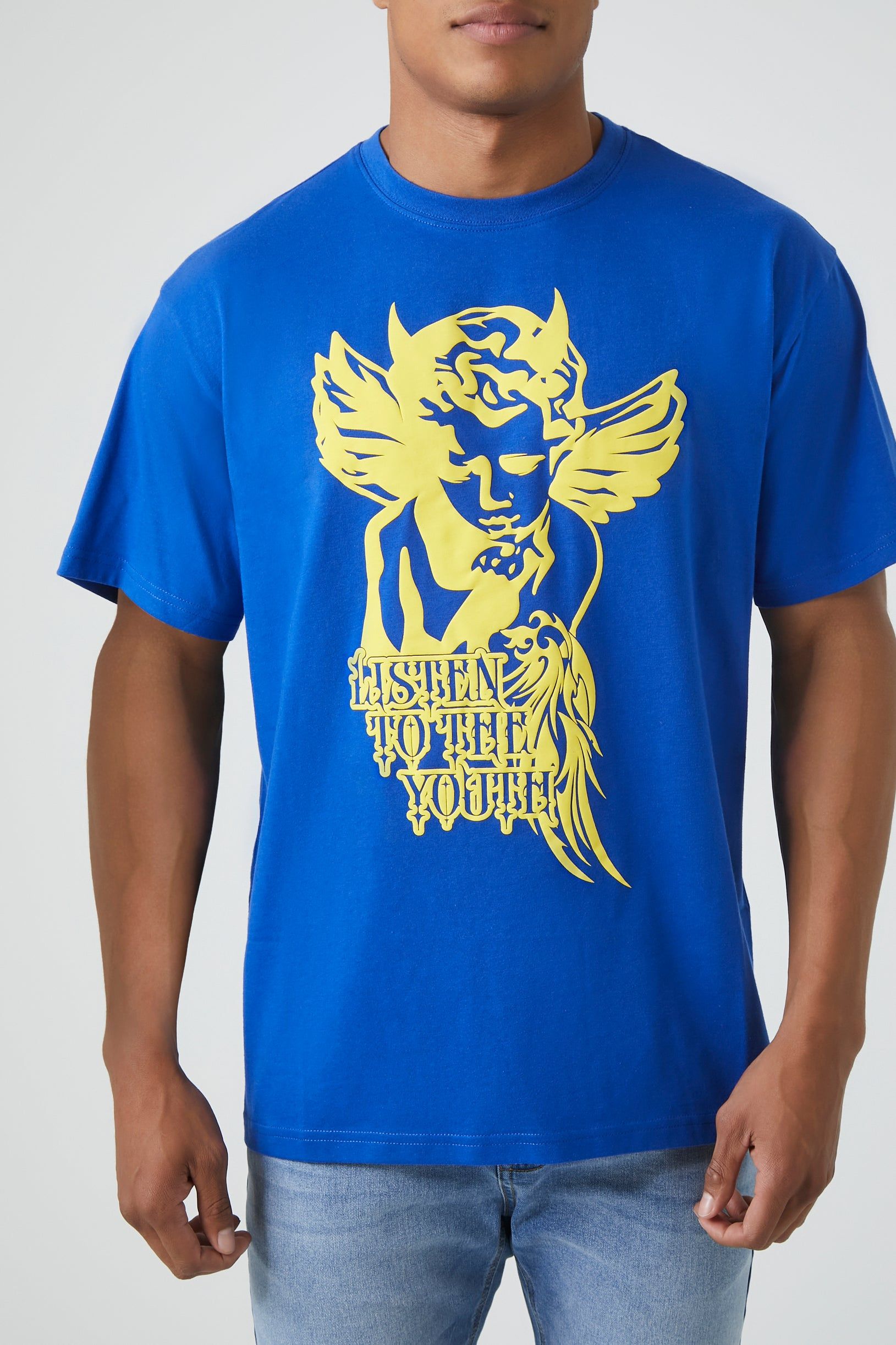 T-shirt à imprimé Listen To The Earth sold by Urban Planet