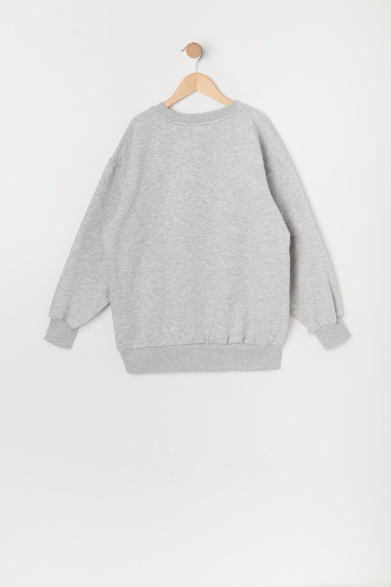 Girls Oversized Miami Sherpa Embroidered Sweatshirt sold by Urban Planet product image thumbnail 2