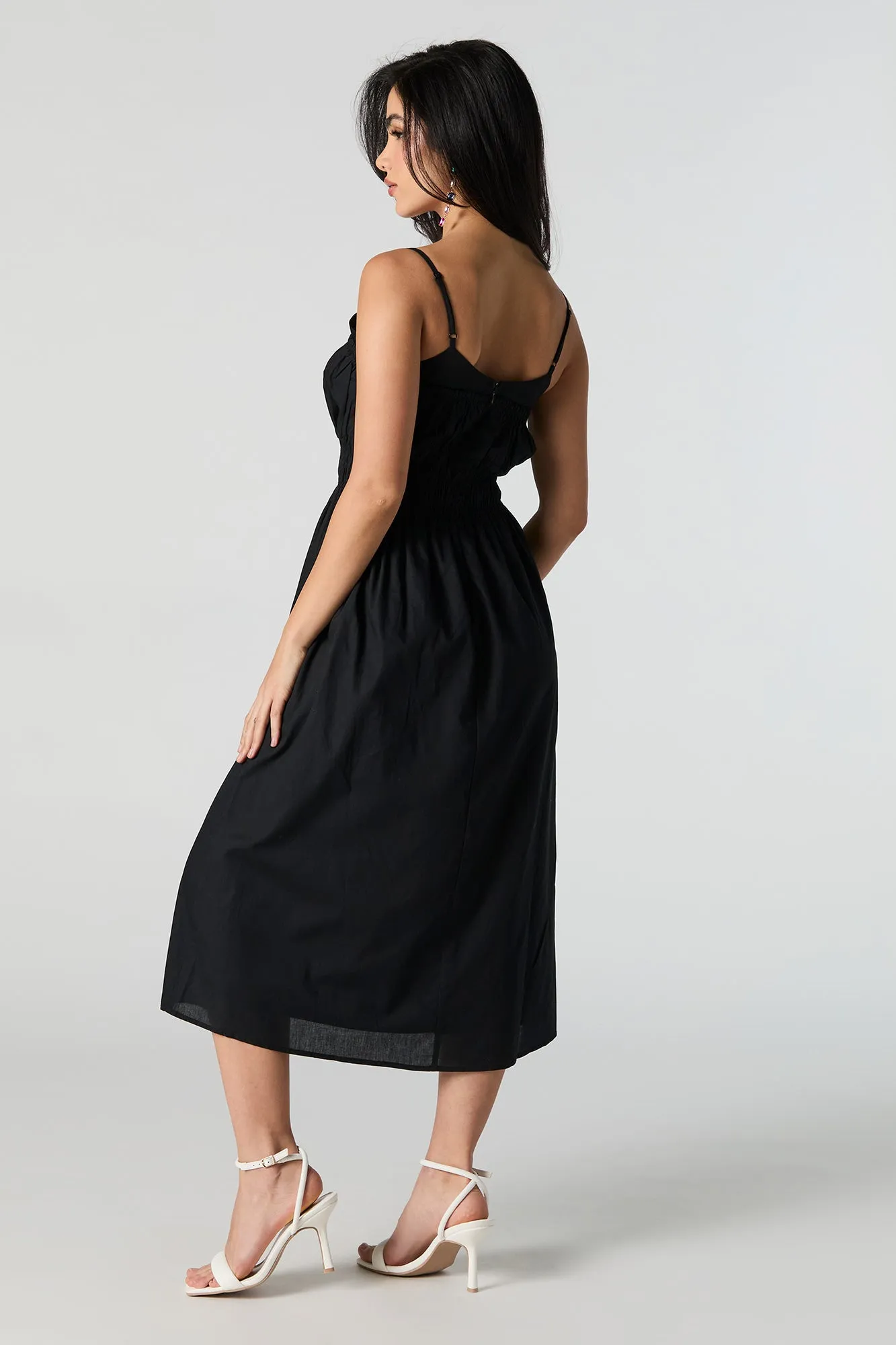 Robe midi de style nuisette sans manches sold by Urban Planet product image thumbnail 3