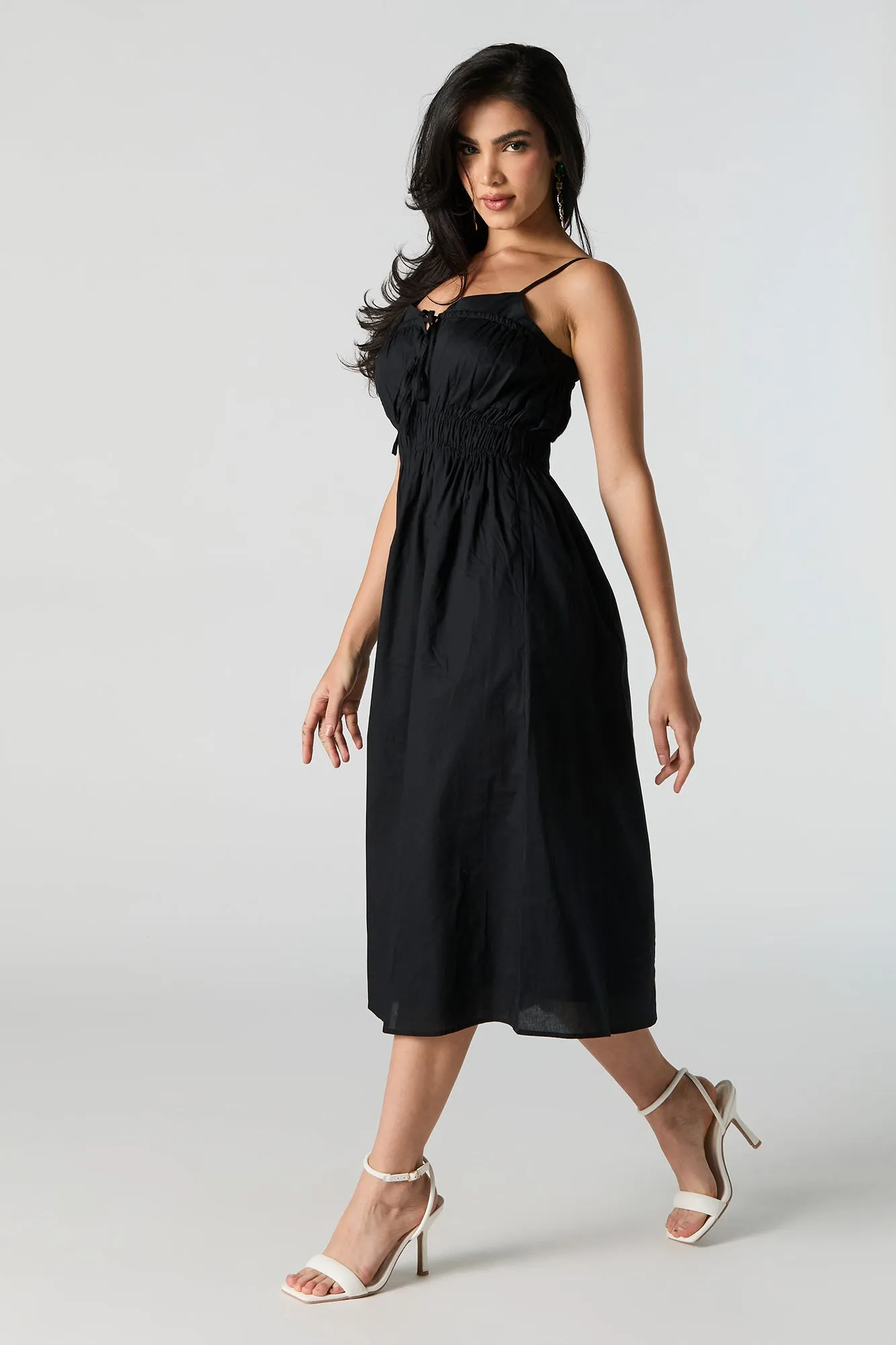 Robe midi de style nuisette sans manches sold by Urban Planet product image thumbnail 2