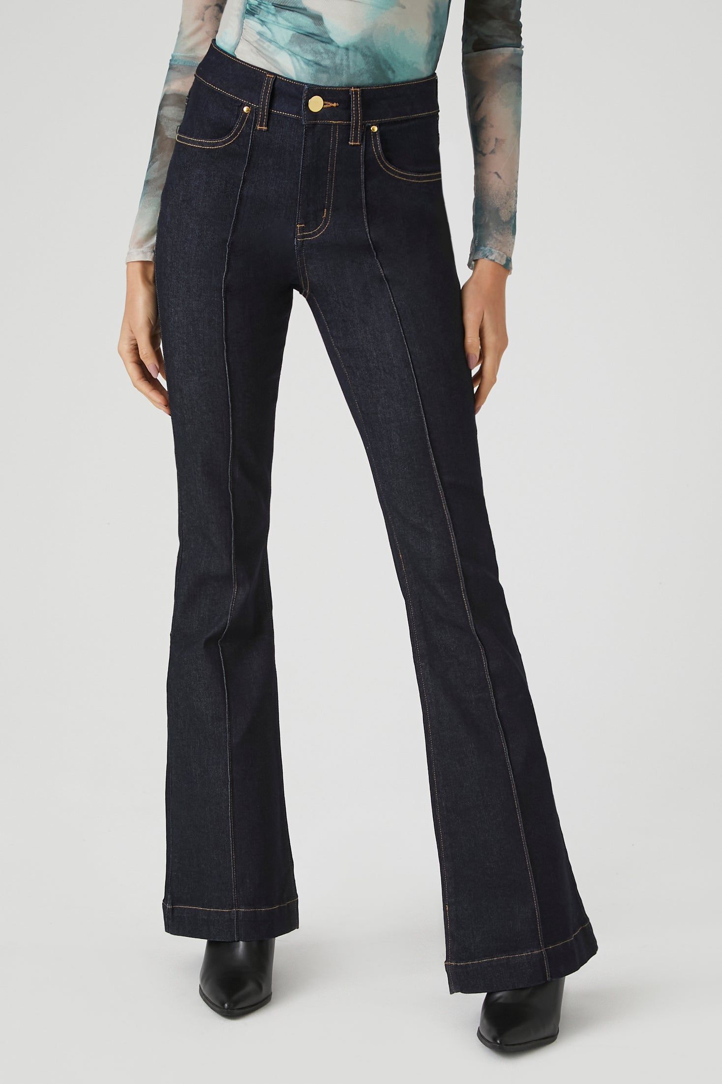 High Rise Flare Jean sold by Urban Planet product image thumbnail 2