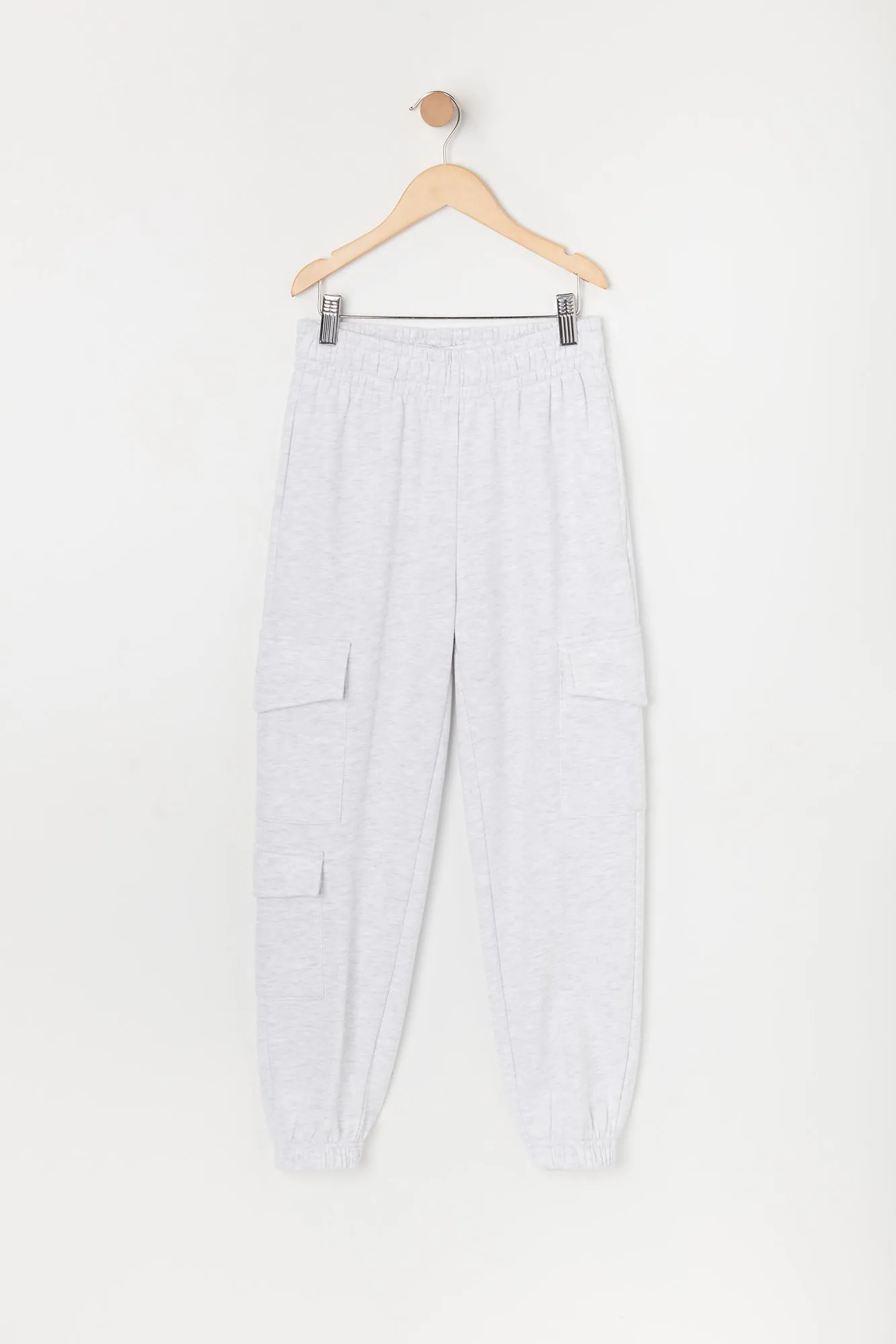 Girls Fleece Cargo Jogger sold by Urban Planet product image thumbnail 3