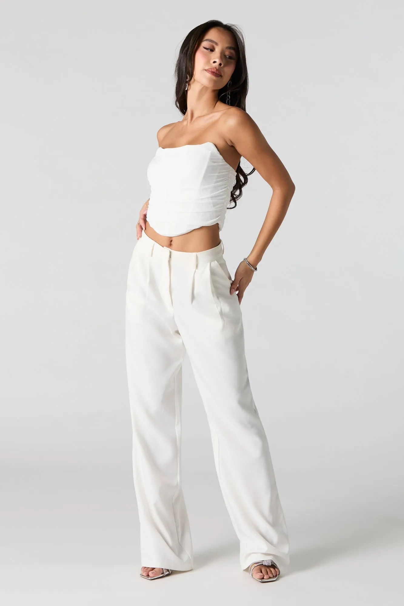 Mesh Corset Top sold by Urban Planet product image thumbnail 3