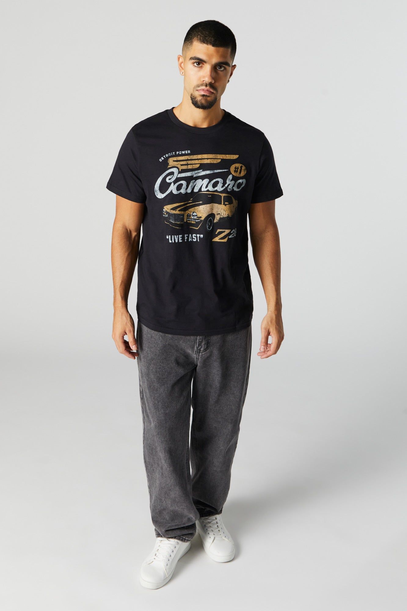 T-shirt à imprimé Camaro sold by Urban Planet product image thumbnail 3