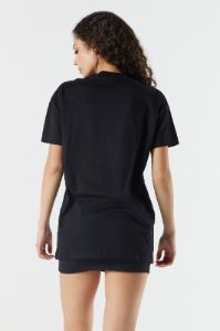New York Black Graphic Oversized Boyfriend T-Shirt sold by Urban Planet