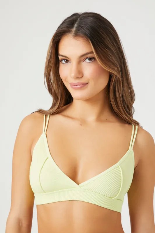 Bralette triangulaire côtelée sans couture sold by Urban Planet