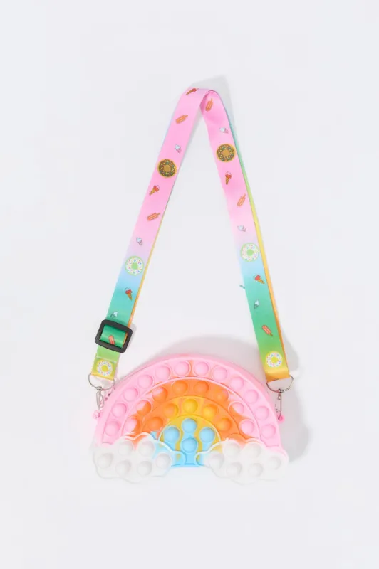 Sac à bandoulière Arc-en-ciel pour fille sold by Urban Planet