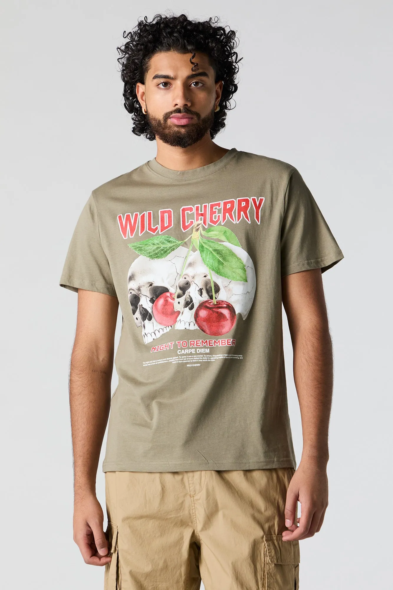 Wild Cherry Graphic T-Shirt sold by Urban Planet