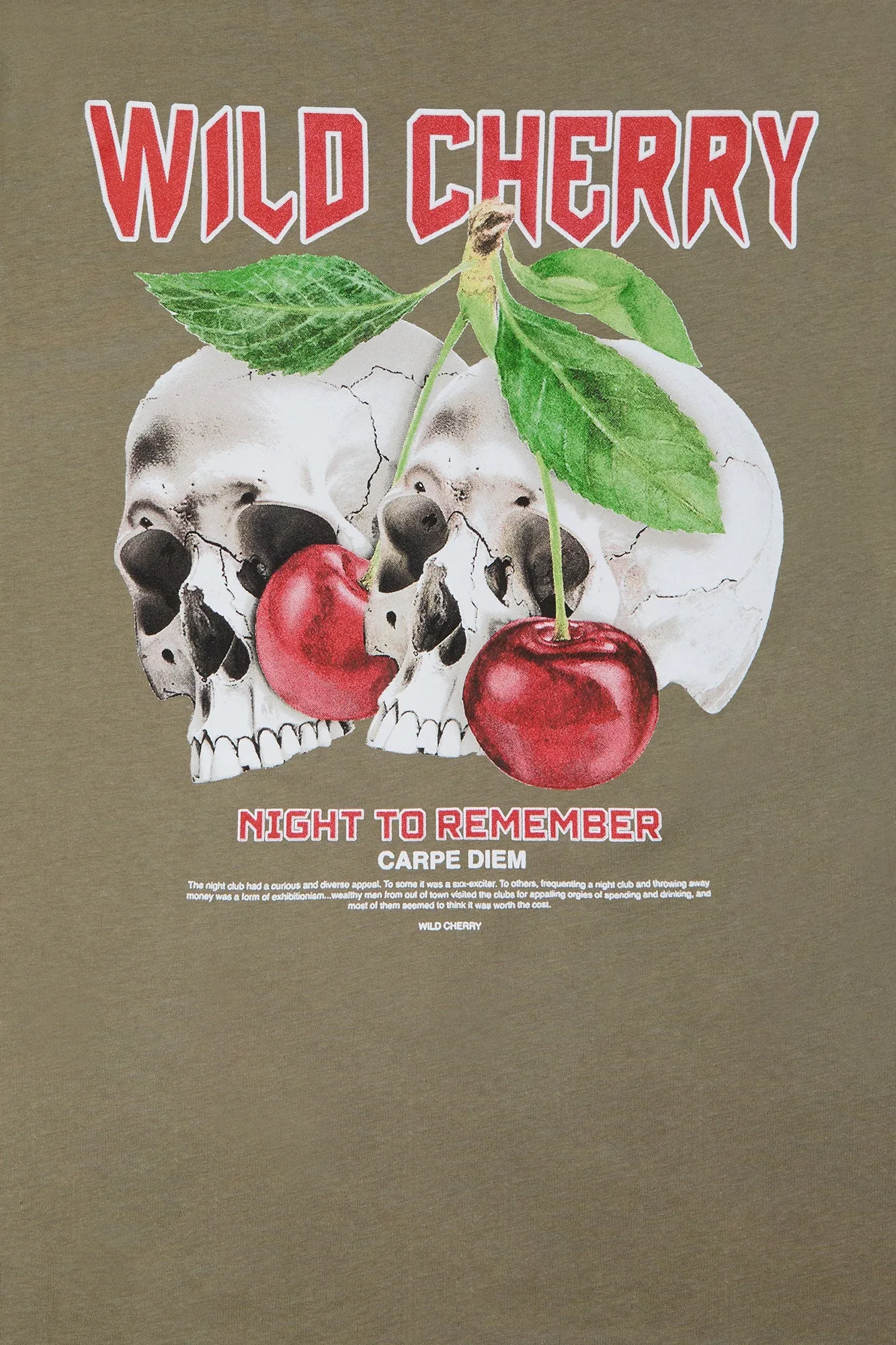 Wild Cherry Graphic T-Shirt sold by Urban Planet product image thumbnail 2